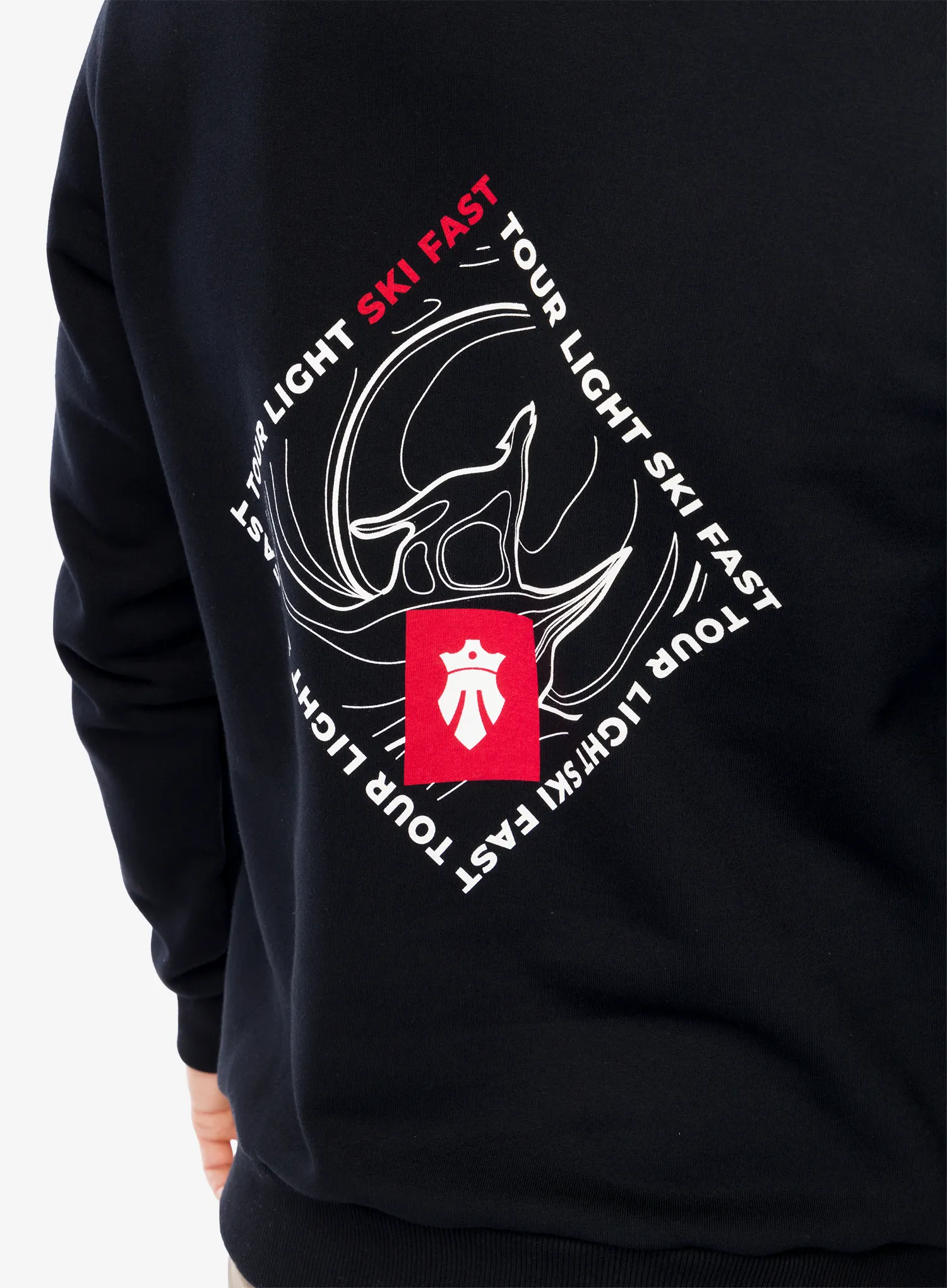 Jopica Majesty Ski Fast Classic Hoodie - black