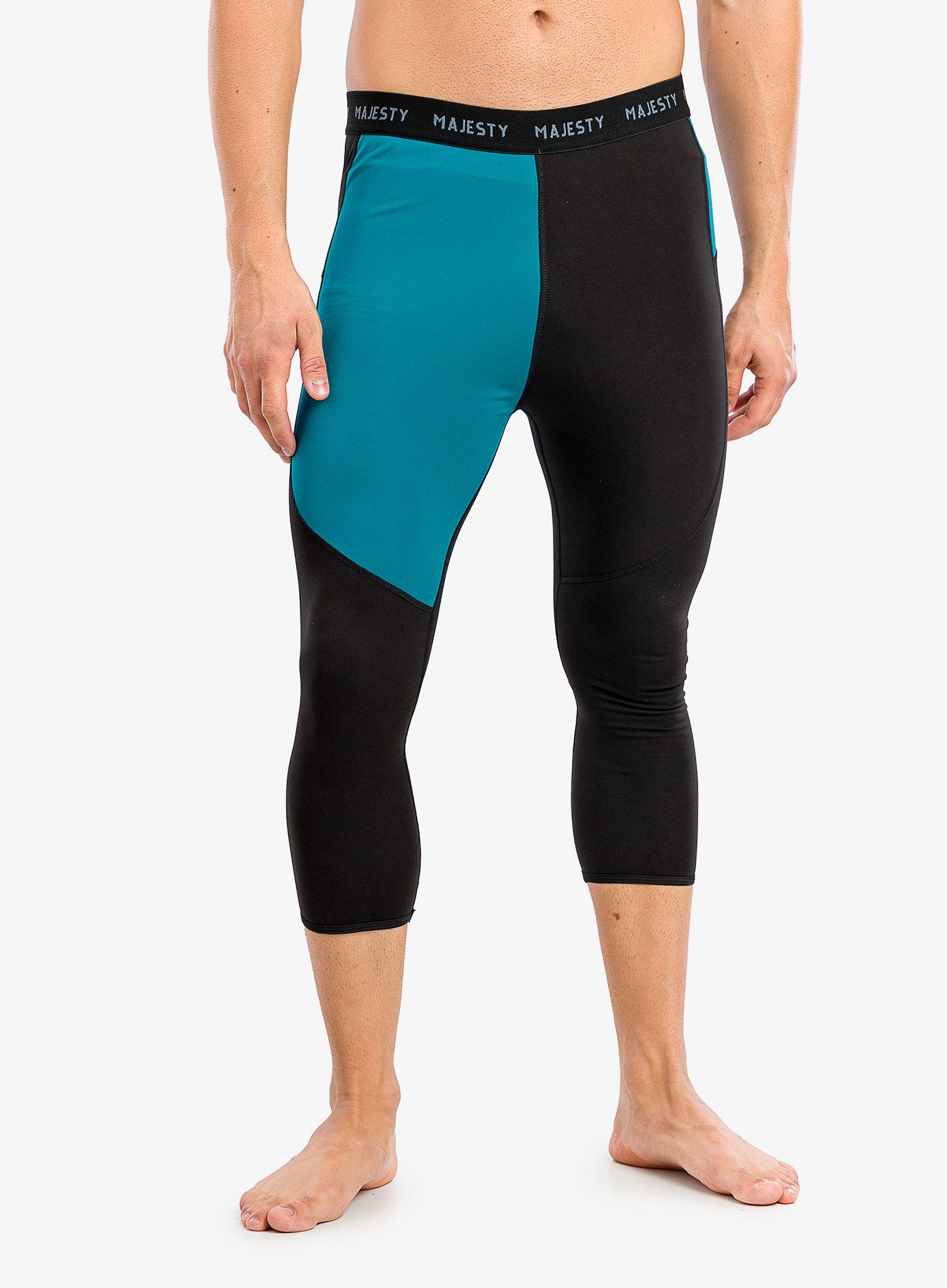 Termo pajkice Majesty Surface Pants - black/green