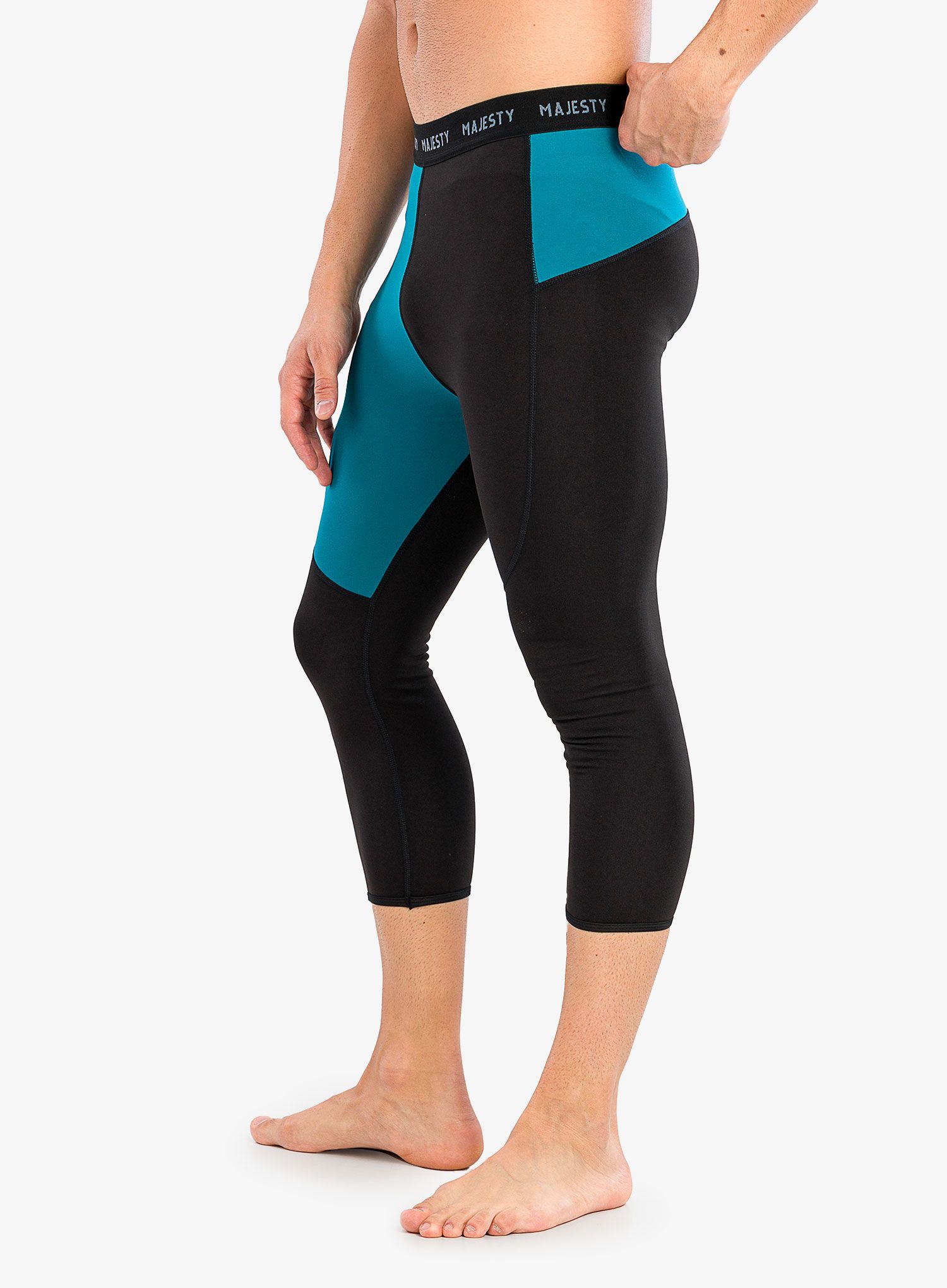 Termo pajkice Majesty Surface Pants - black/green