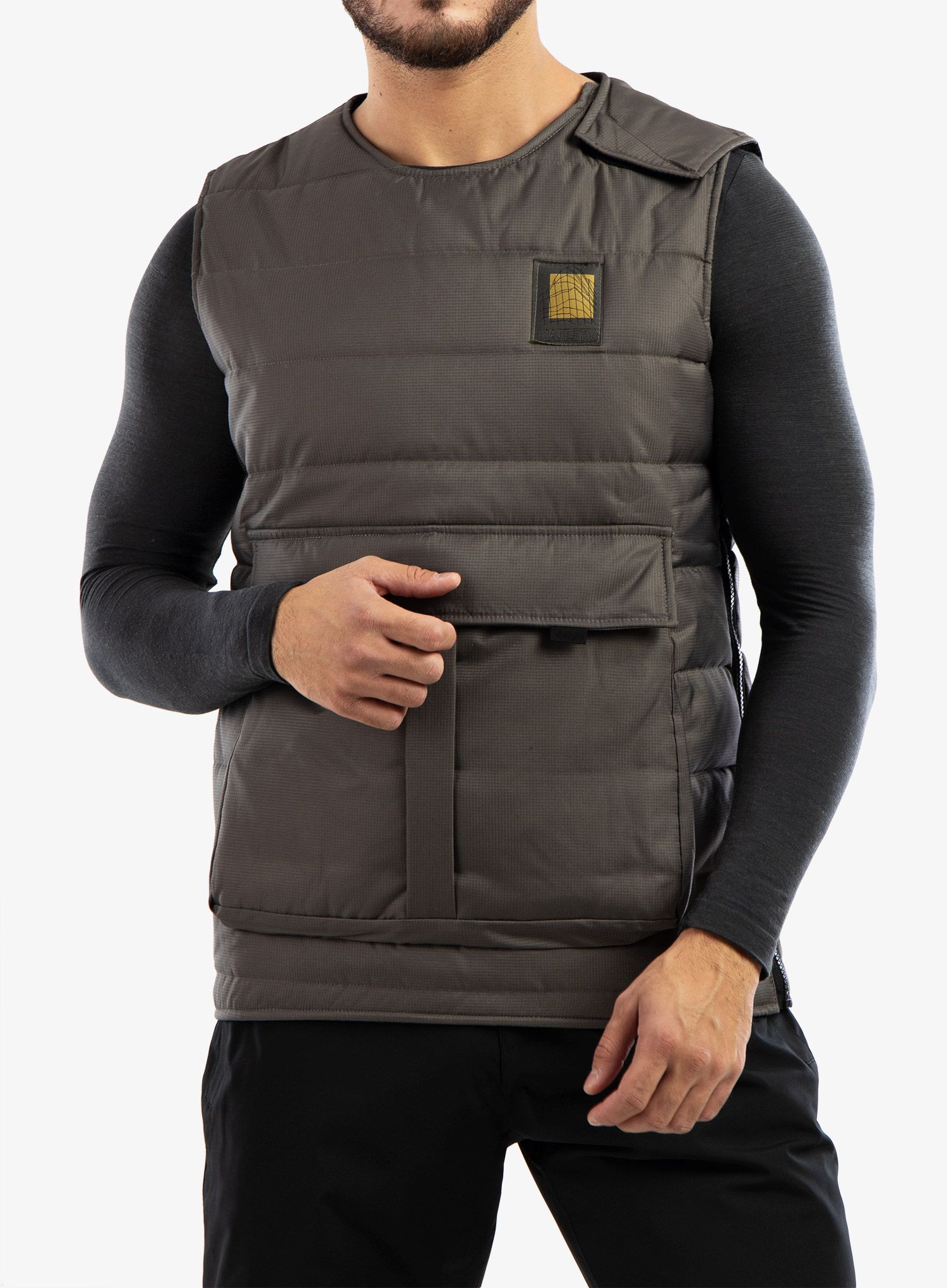 Moški brezrokavnik Majesty Vagabond Insulated Vest - grey