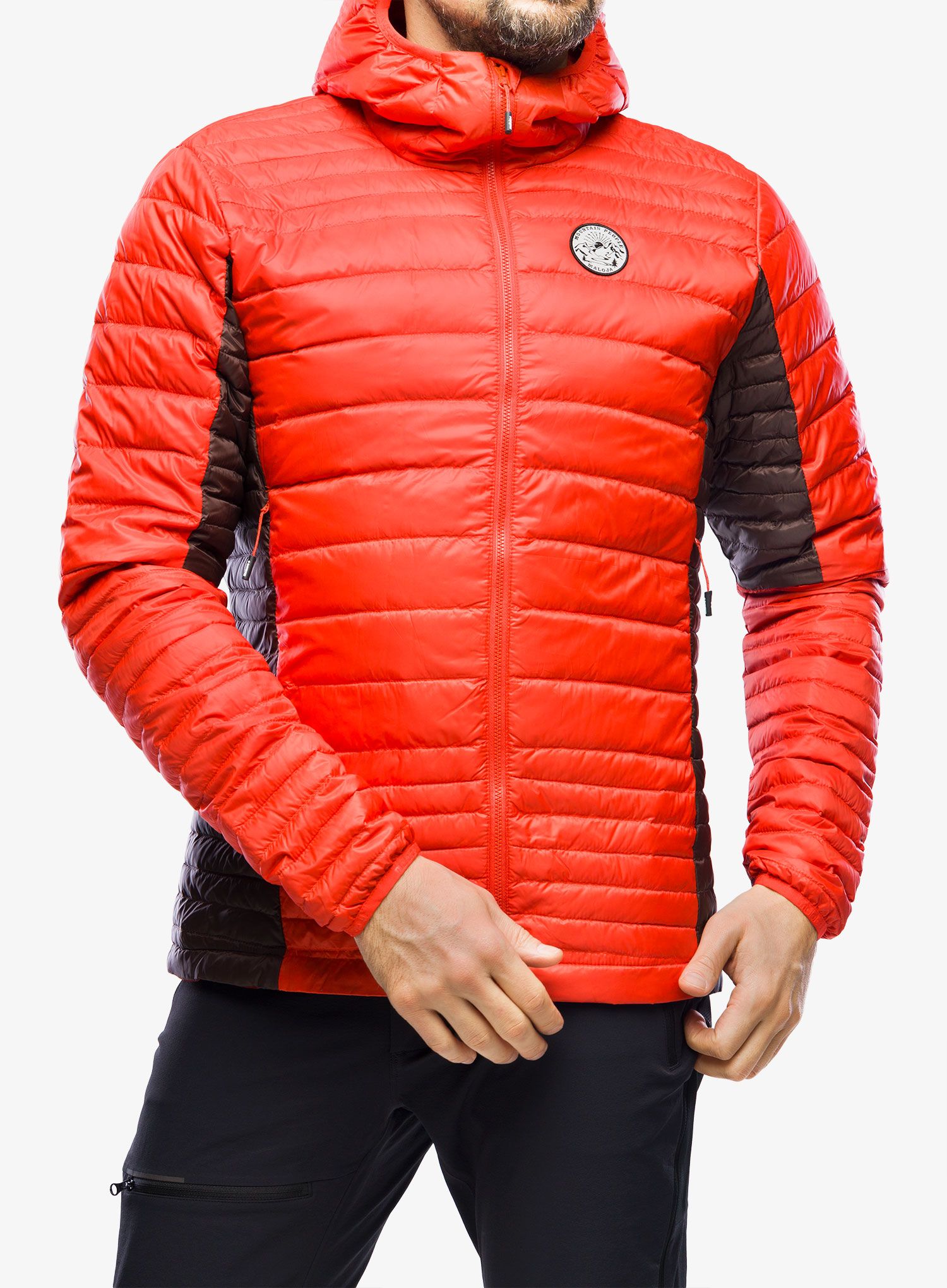 Puhovka Maloja Almaj - fire red multi