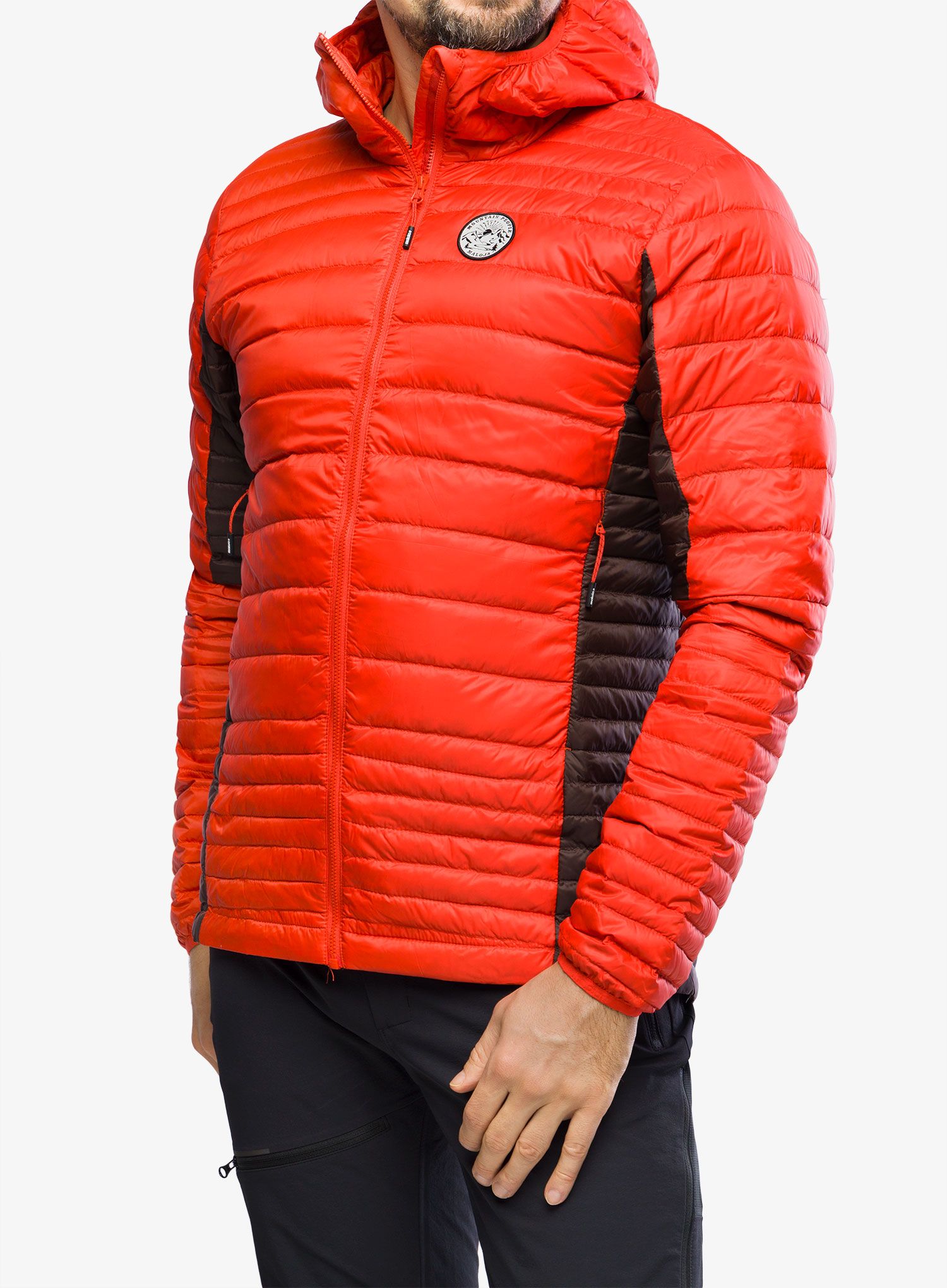 Puhovka Maloja Almaj - fire red multi
