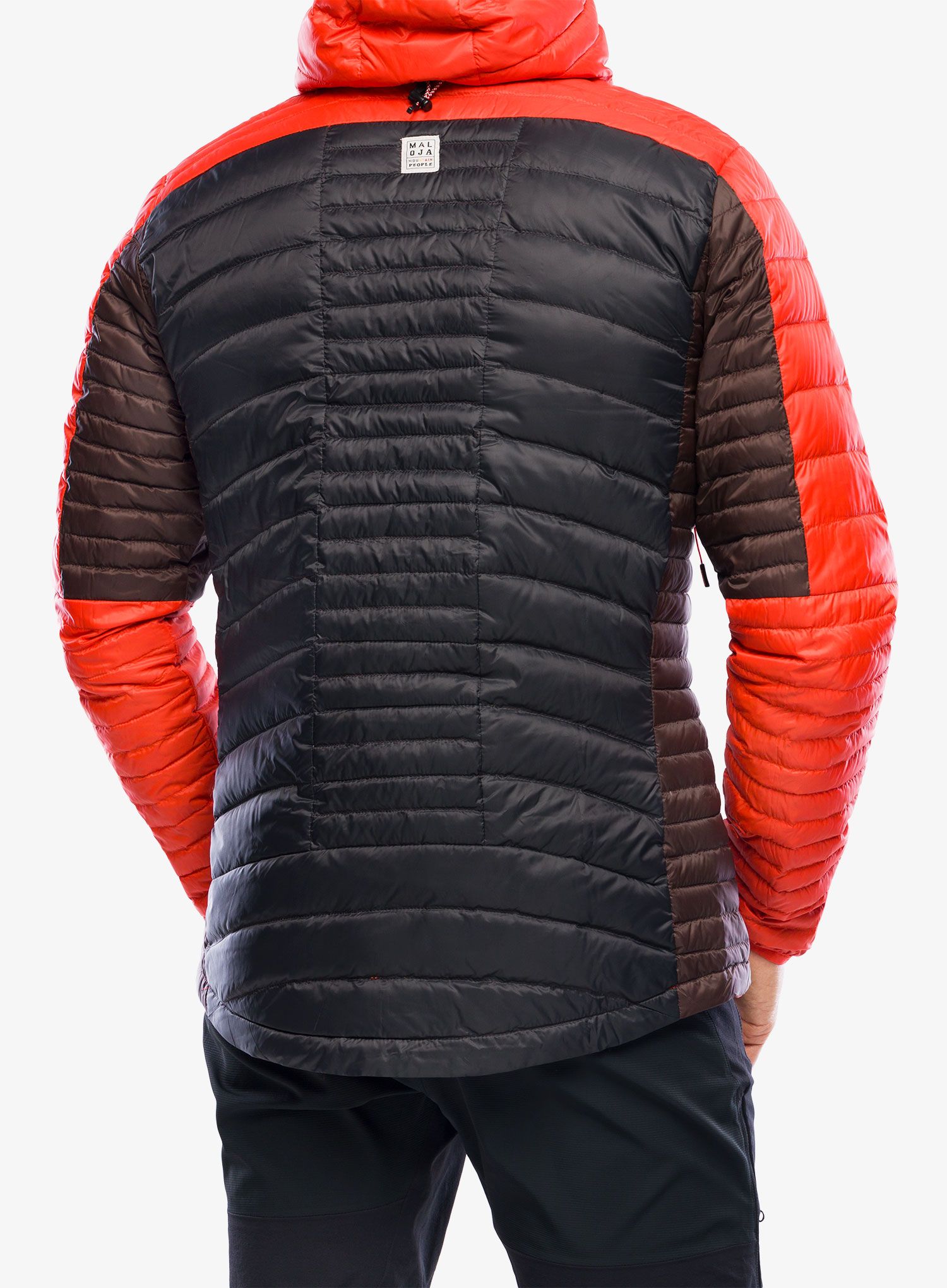 Puhovka Maloja Almaj - fire red multi