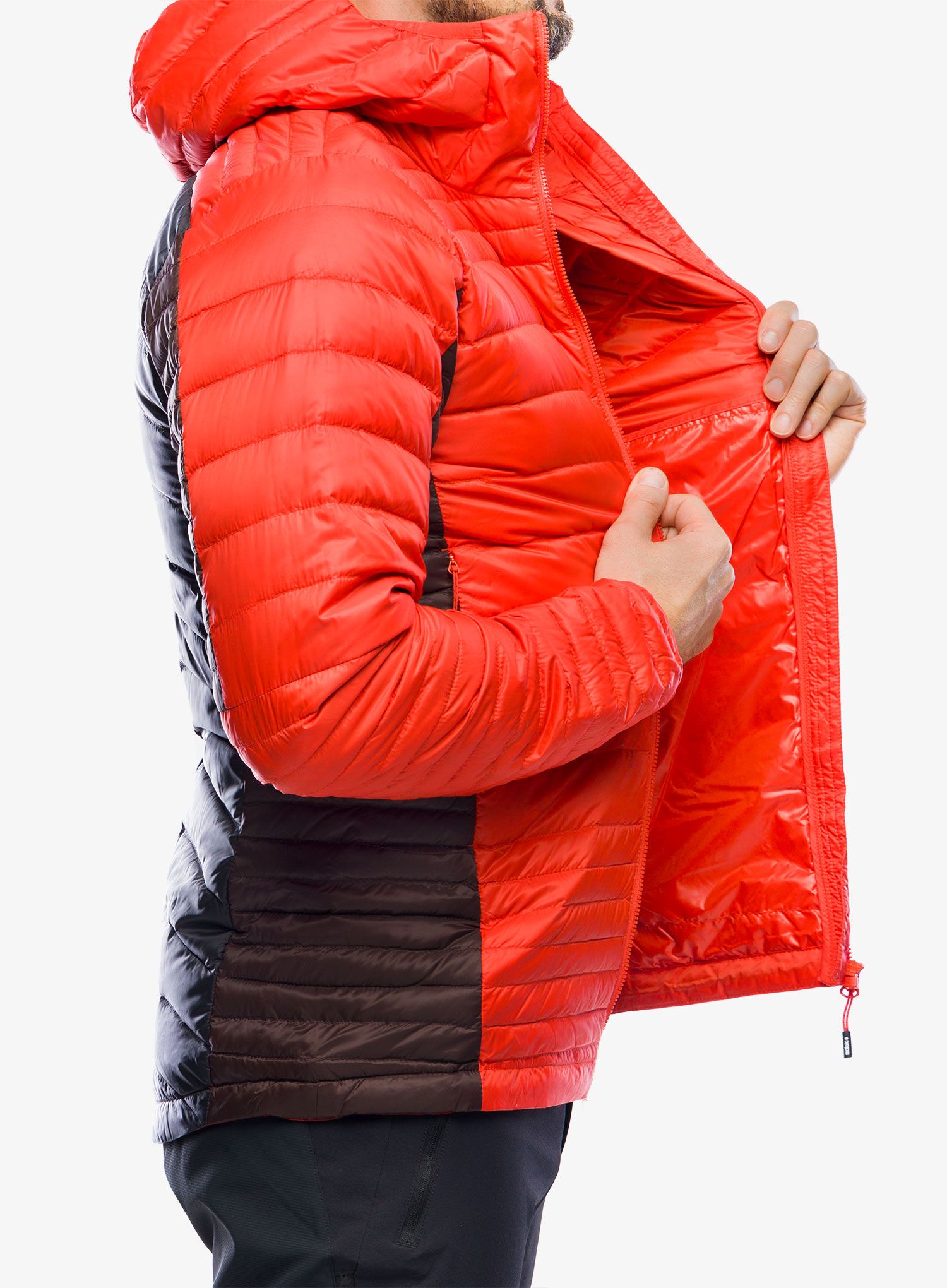Puhovka Maloja Almaj - fire red multi