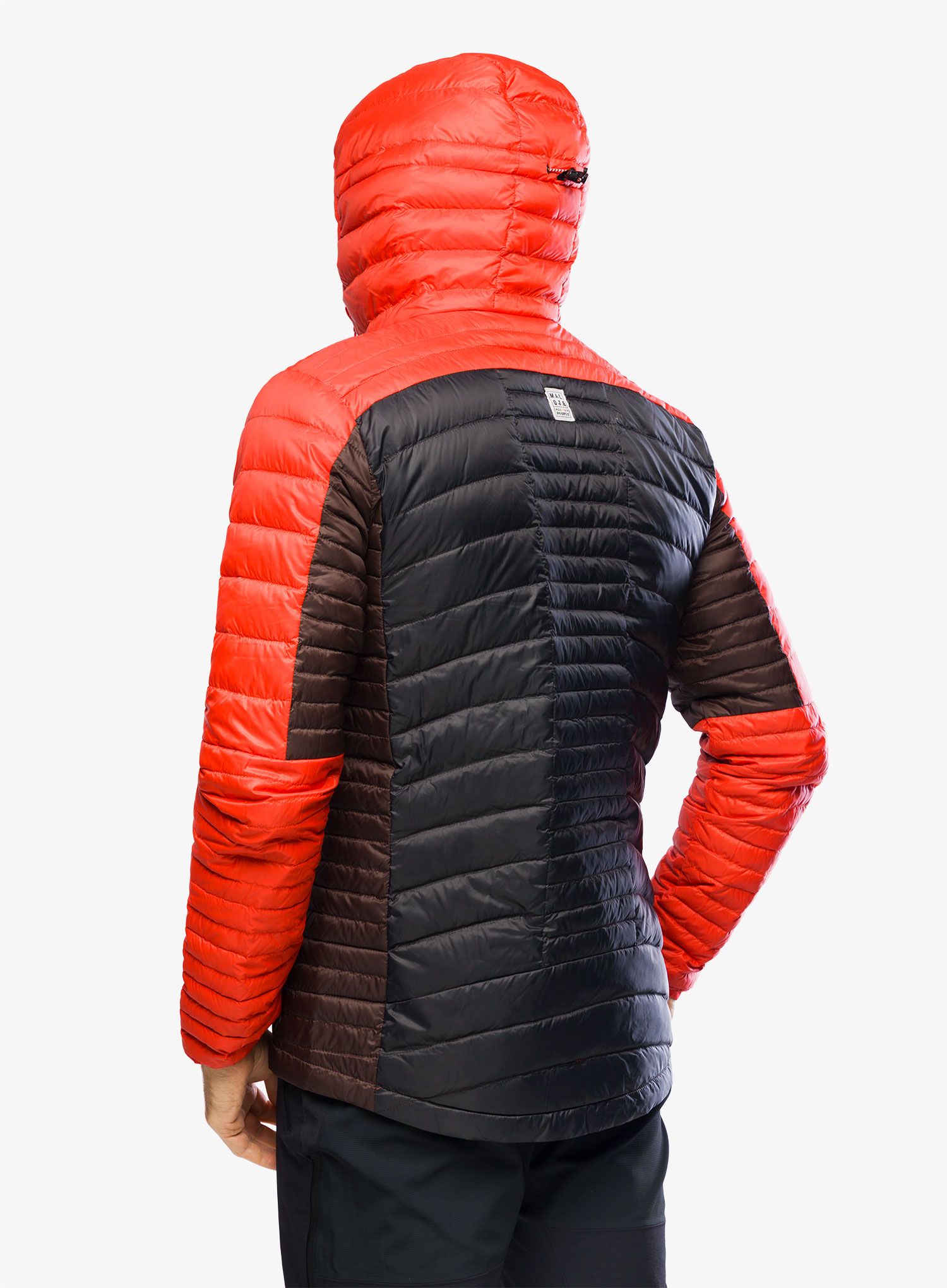 Puhovka Maloja Almaj - fire red multi