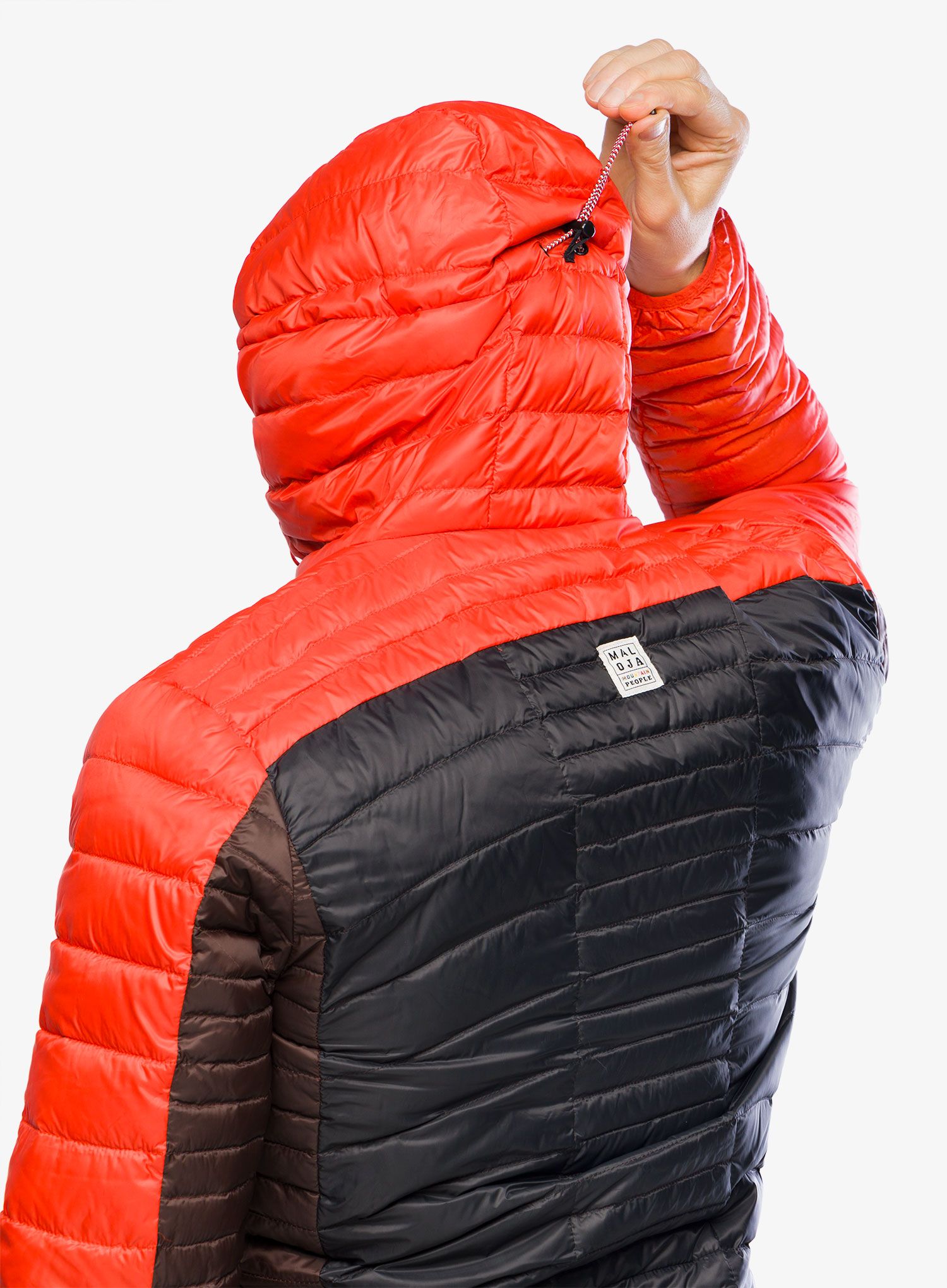 Puhovka Maloja Almaj - fire red multi