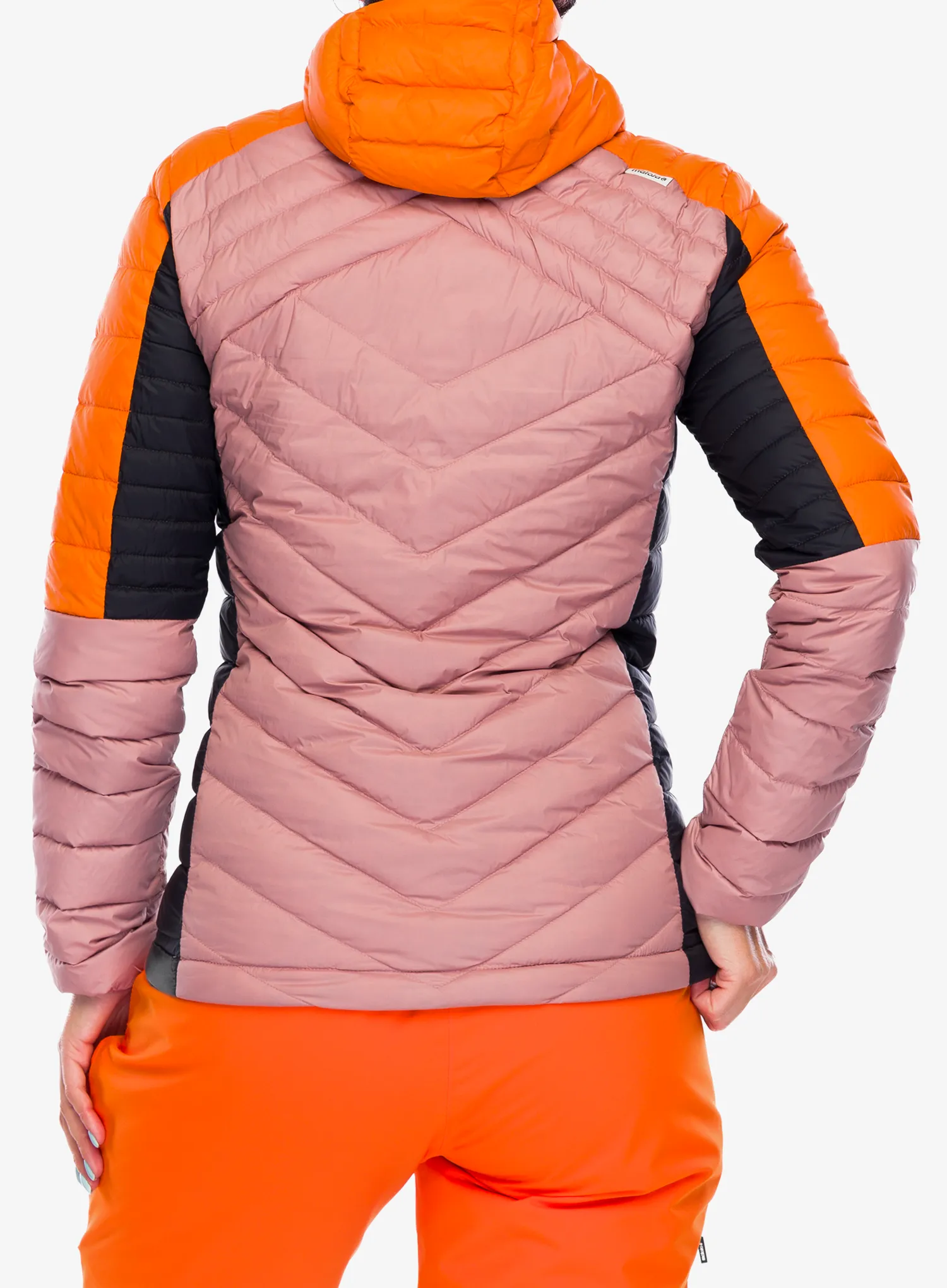 Ženska puhovka Maloja Argentera - mauve multi