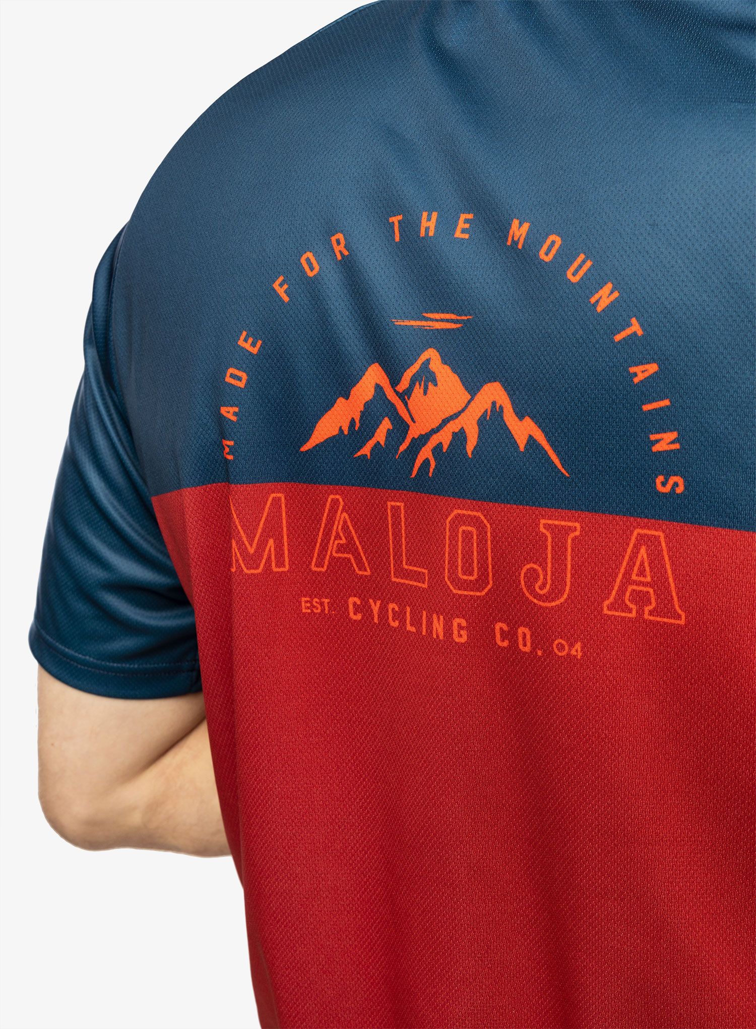 MTB majica Maloja Baretti All Mountain - midnight multi