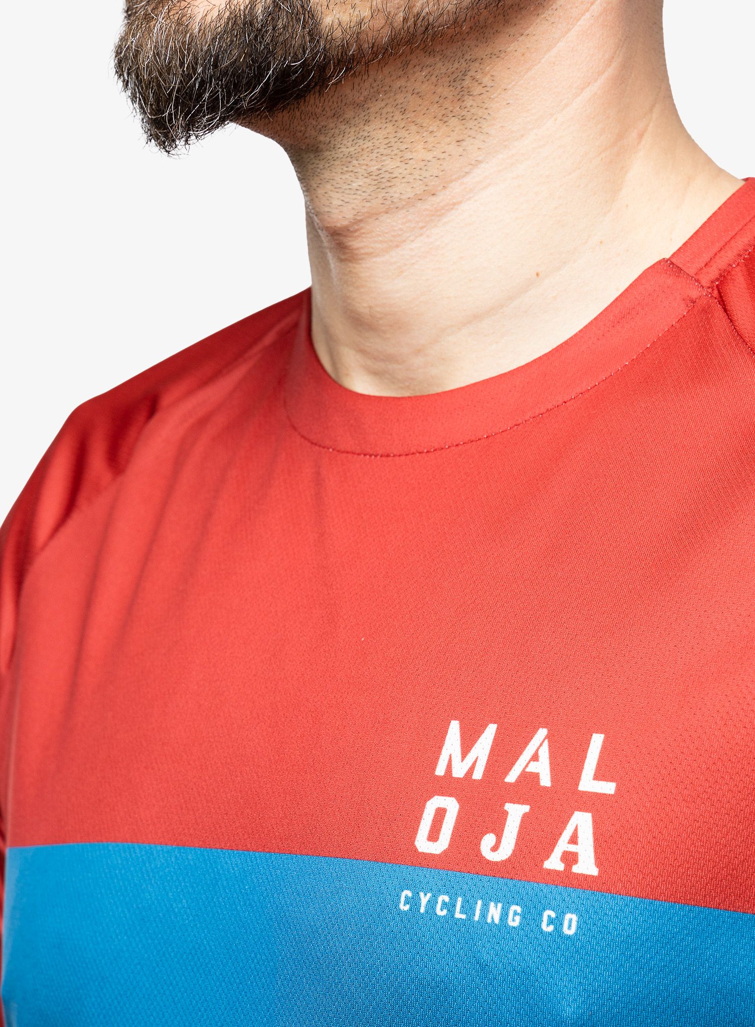MTB majica Maloja Baretti Multi - midnight multi