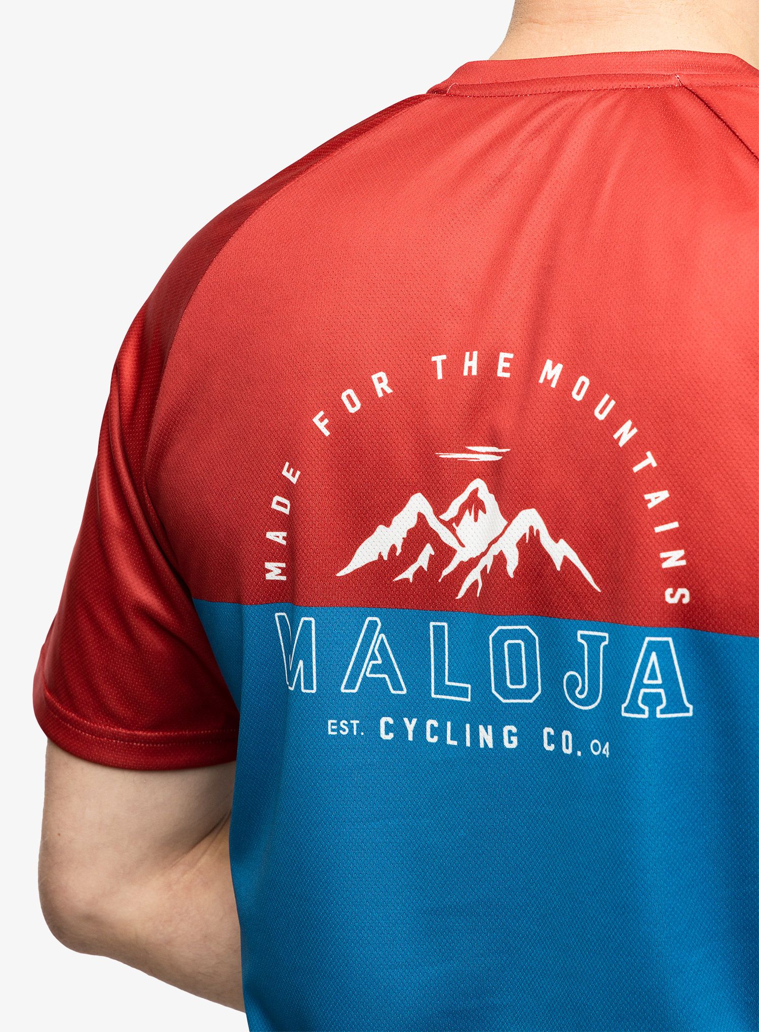 MTB majica Maloja Baretti Multi - midnight multi