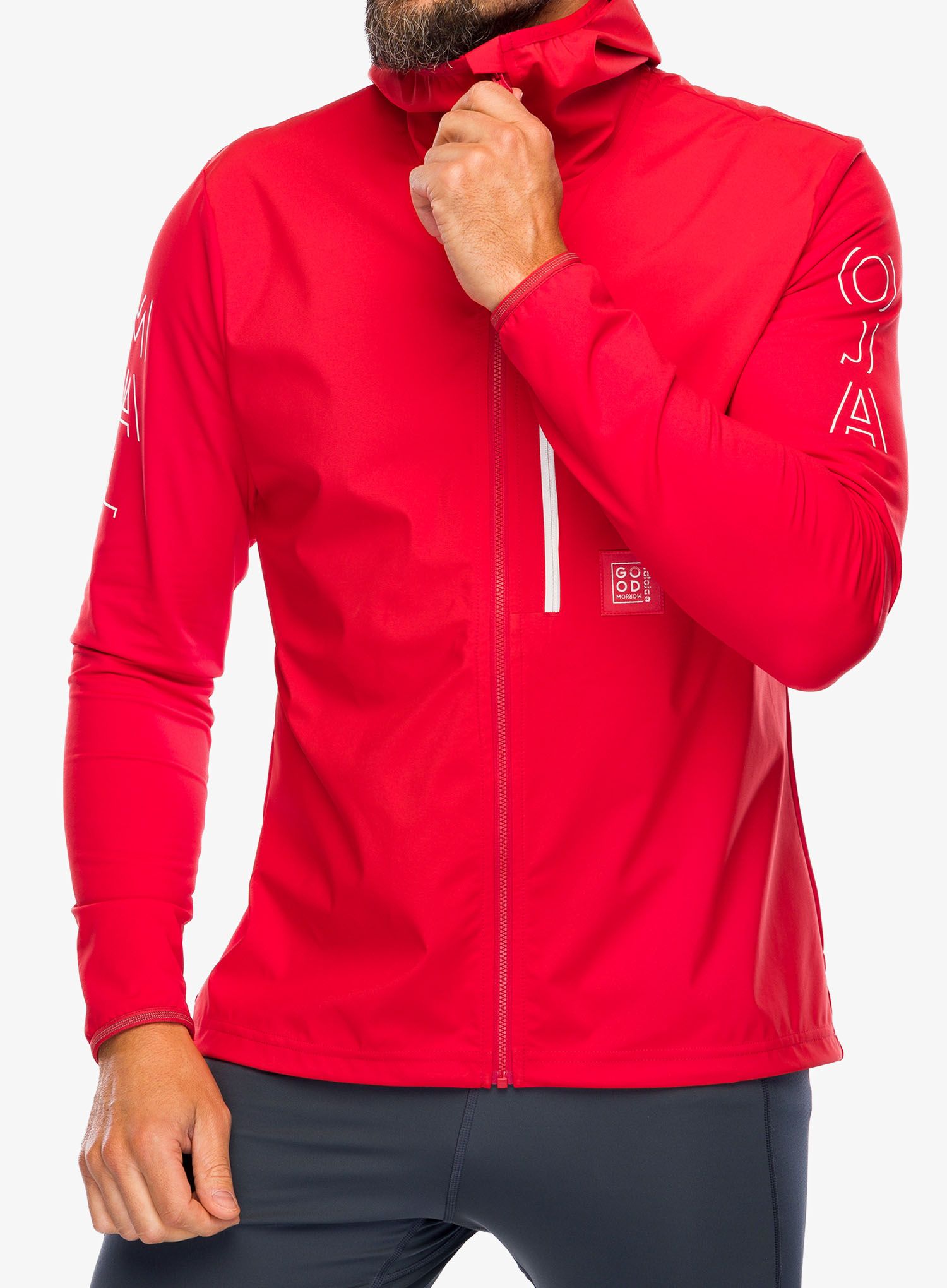 Softshell jakna Maloja Beifuss - fire red