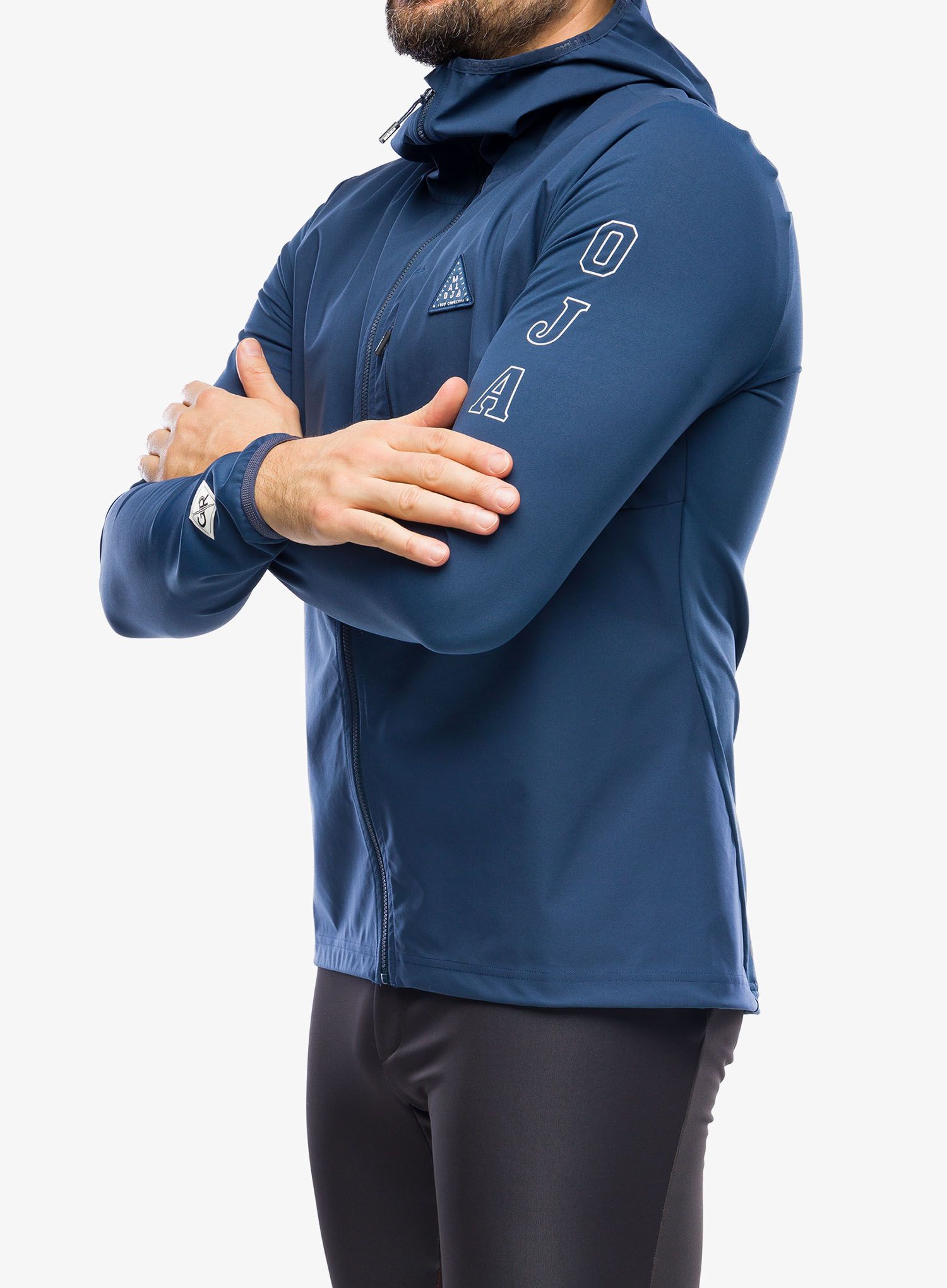 Softshell jakna Maloja Beifuss - midnight/midnight