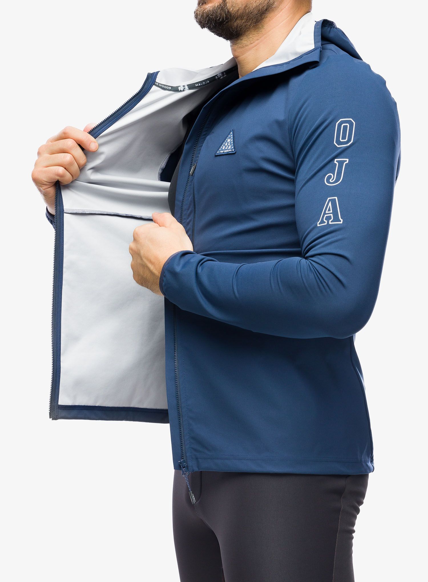 Softshell jakna Maloja Beifuss - midnight/midnight