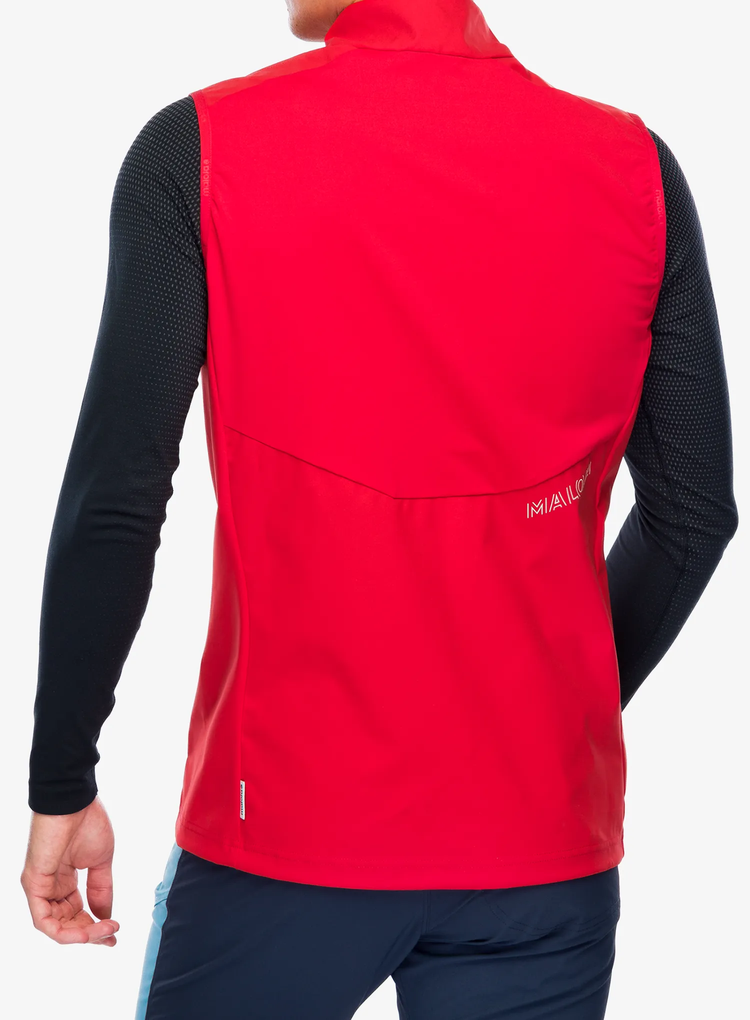 Brezrokavnik Maloja Christenstein - fire red