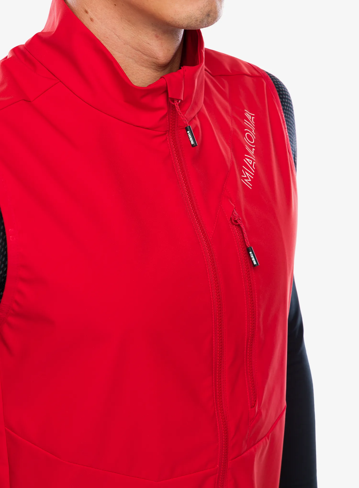 Brezrokavnik Maloja Christenstein - fire red