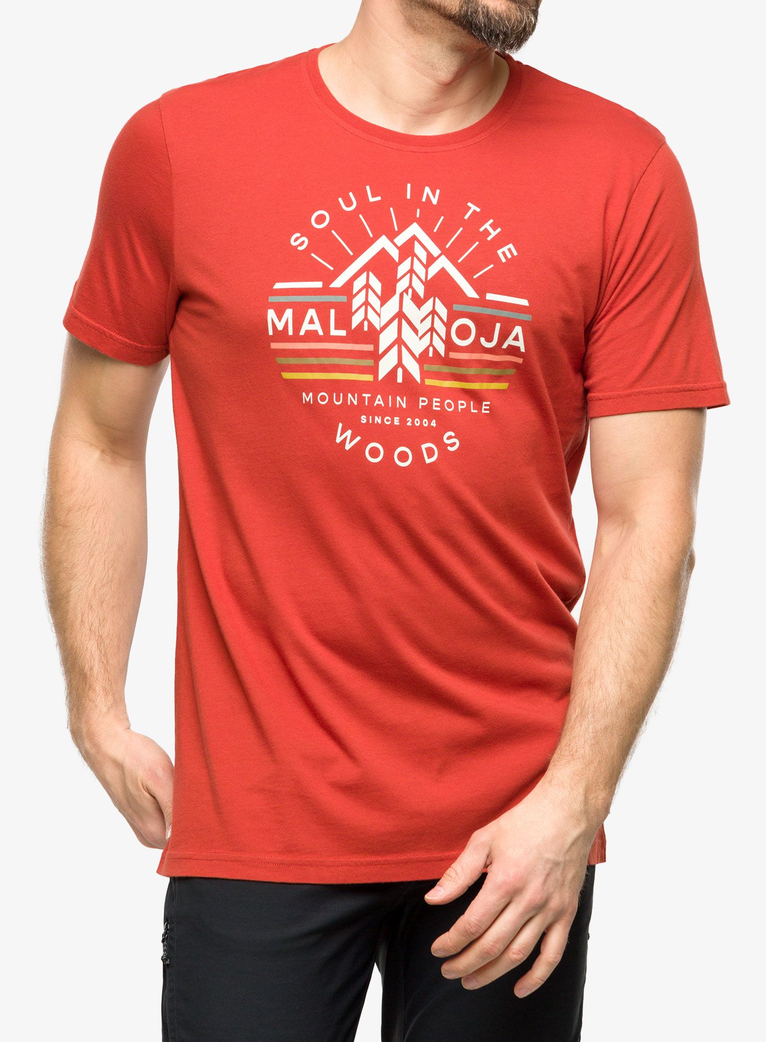 Moška majica Maloja Eukalyptus - firebug