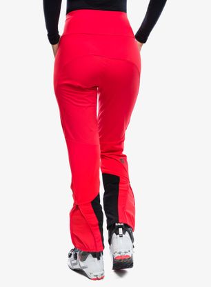Ženske softshell hlače Maloja Hocharn - fire red