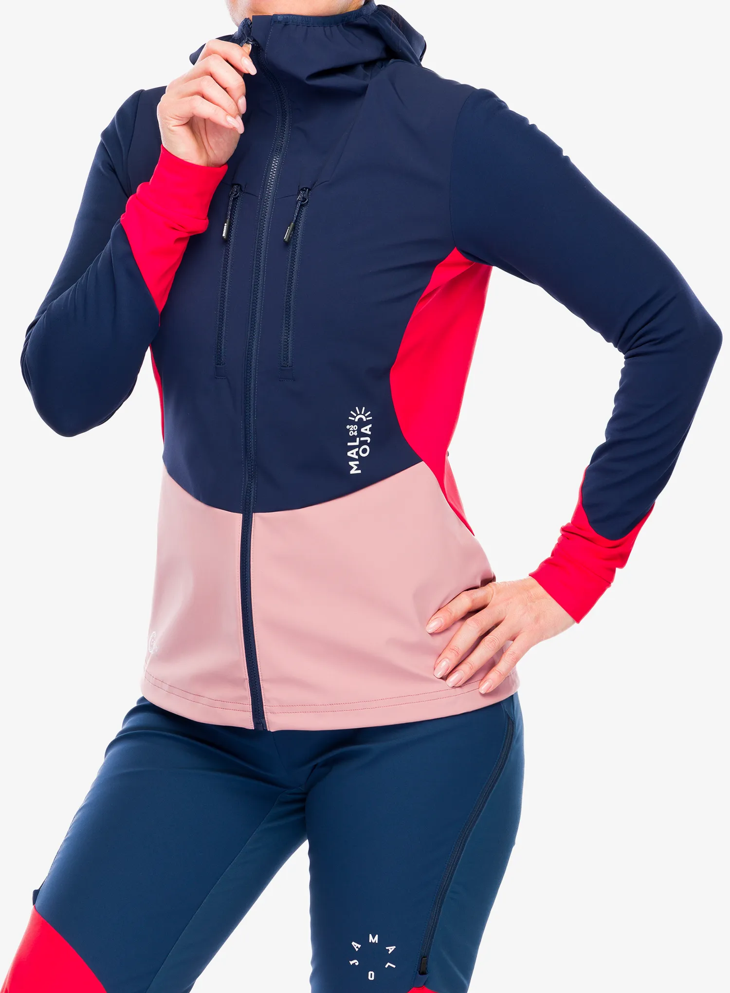 Ženska softshell jakna Maloja Korain - night sky