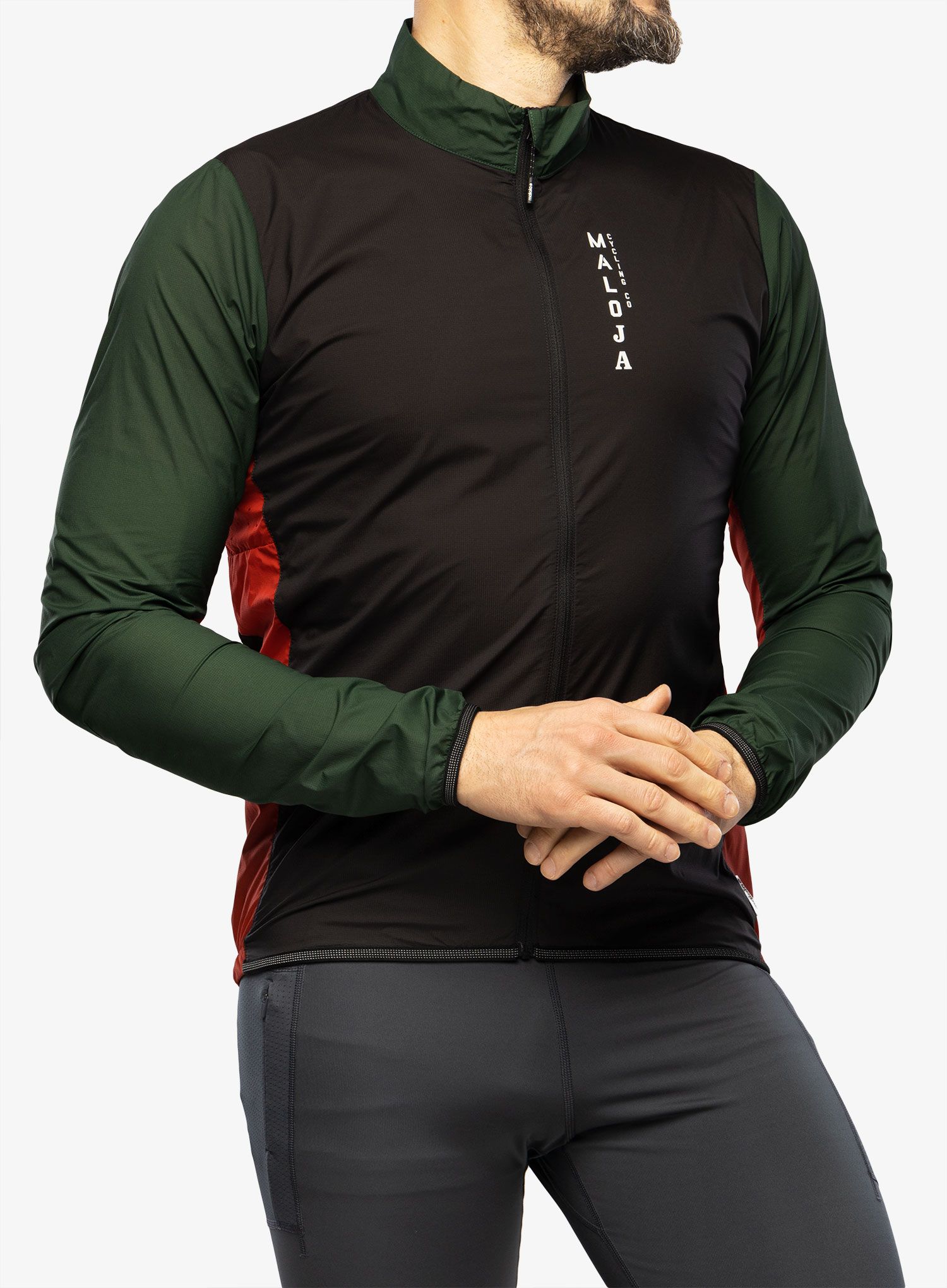 Kolesarska jakna Maloja Max Jacket - moonless multi