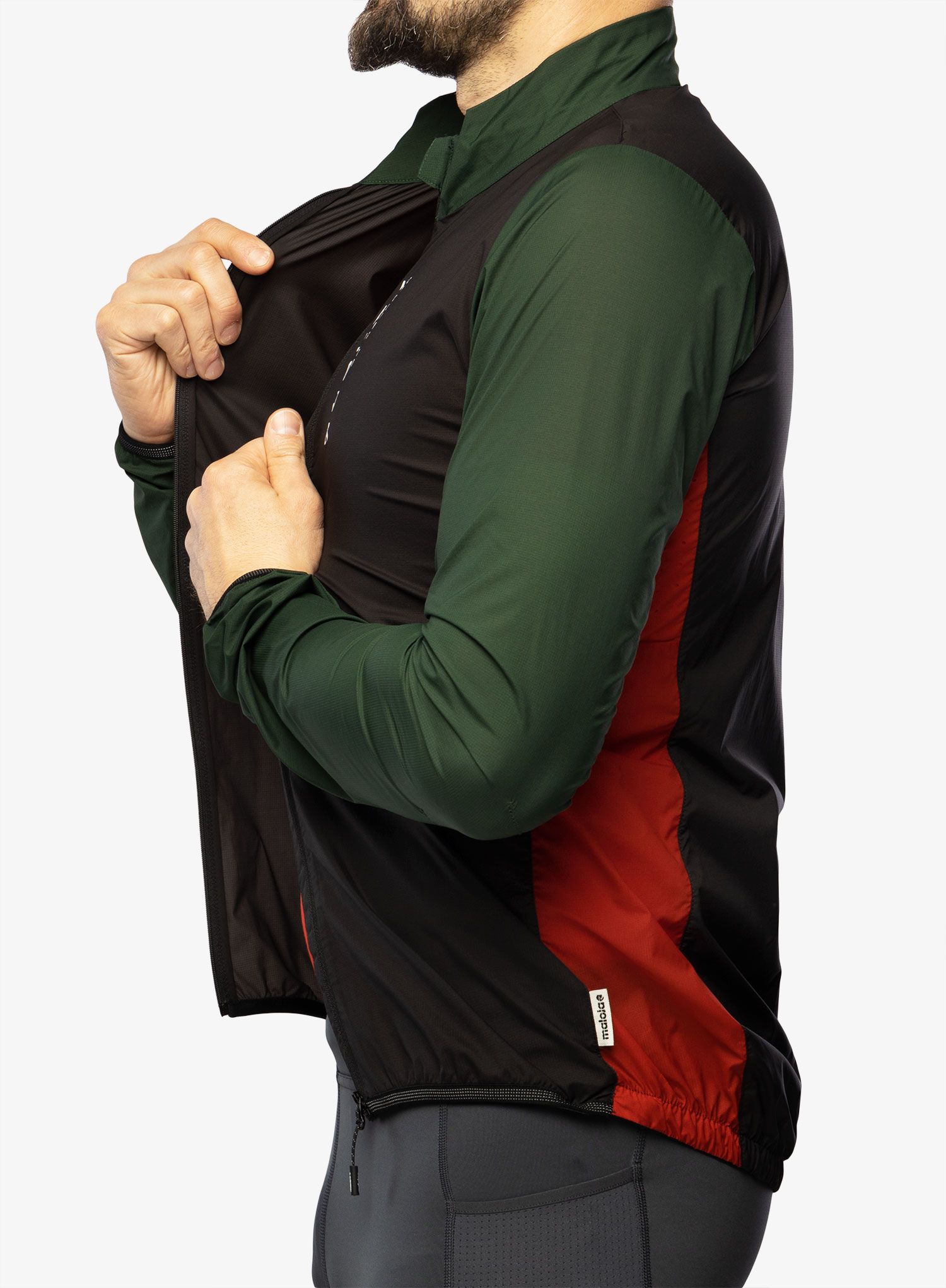 Kolesarska jakna Maloja Max Jacket - moonless multi