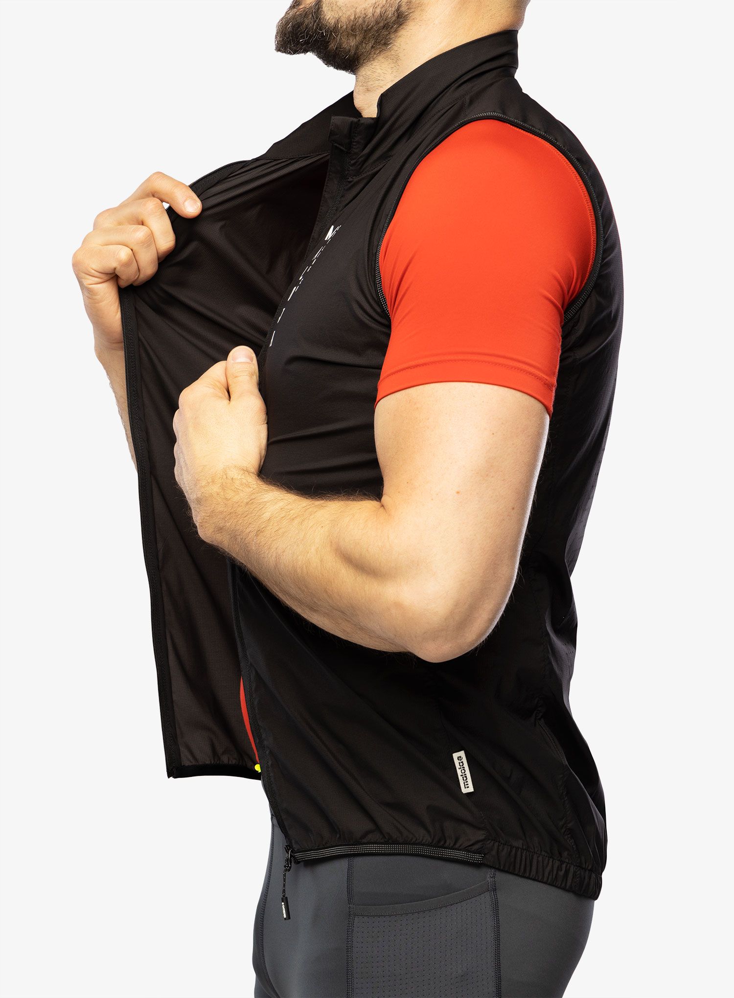 Kolesarski brezrokavnik Maloja Max Vest - moonless