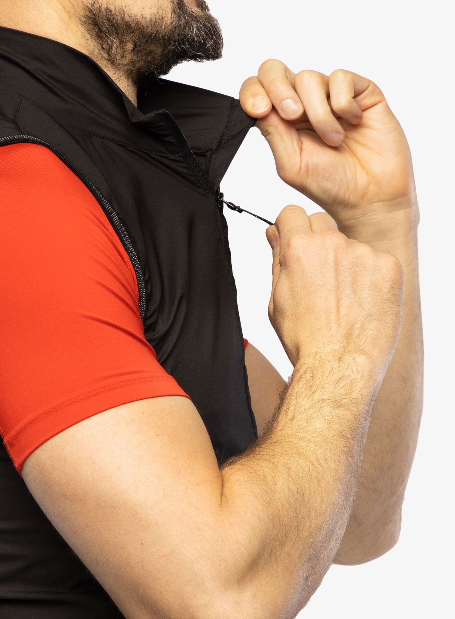 Kolesarski brezrokavnik Maloja Max Vest - moonless