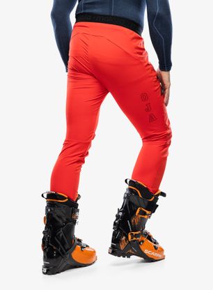 Softshell hlače Maloja Montasio - fire red