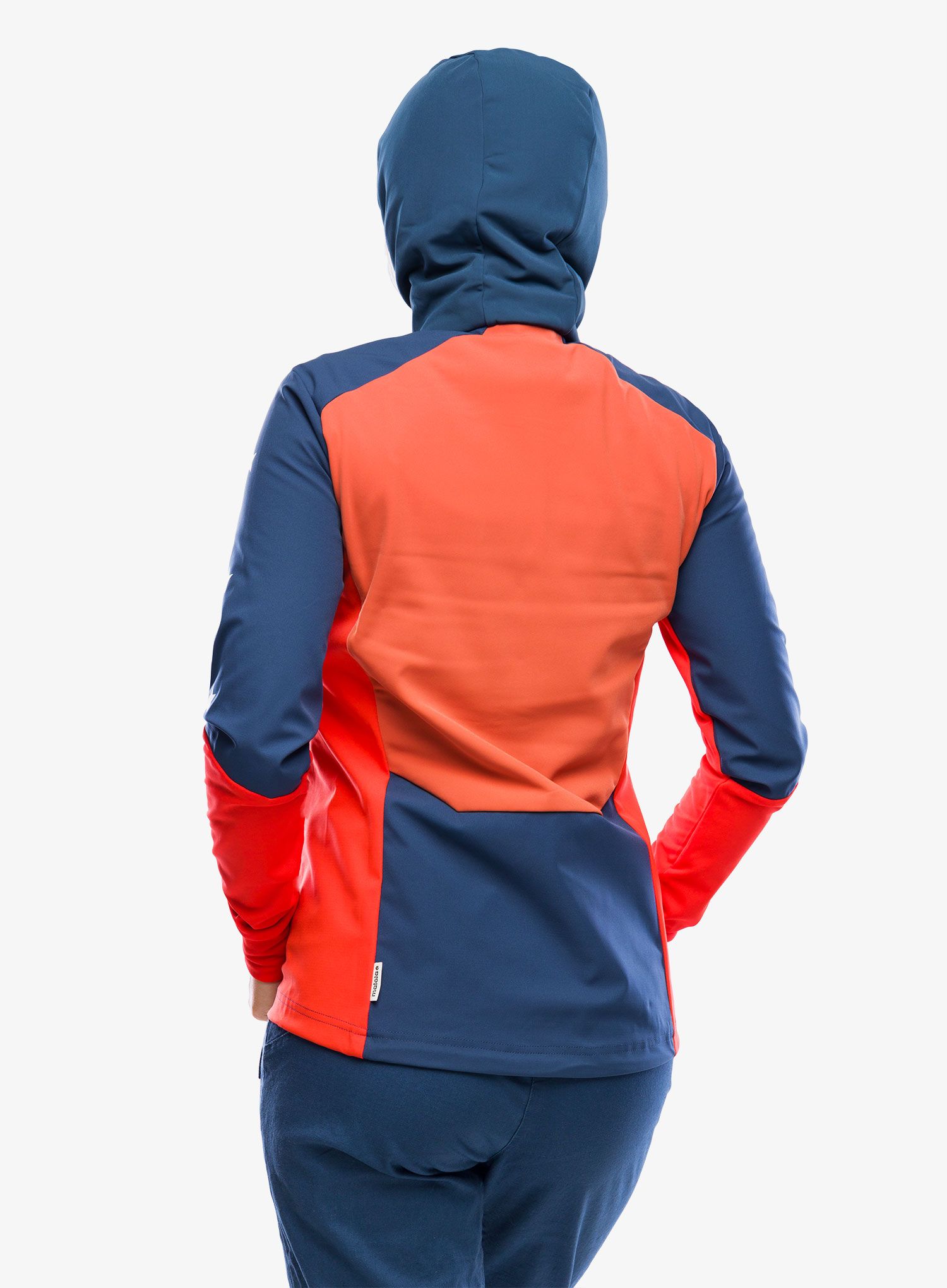 Ženski softshell Maloja Nesha - midnight multi