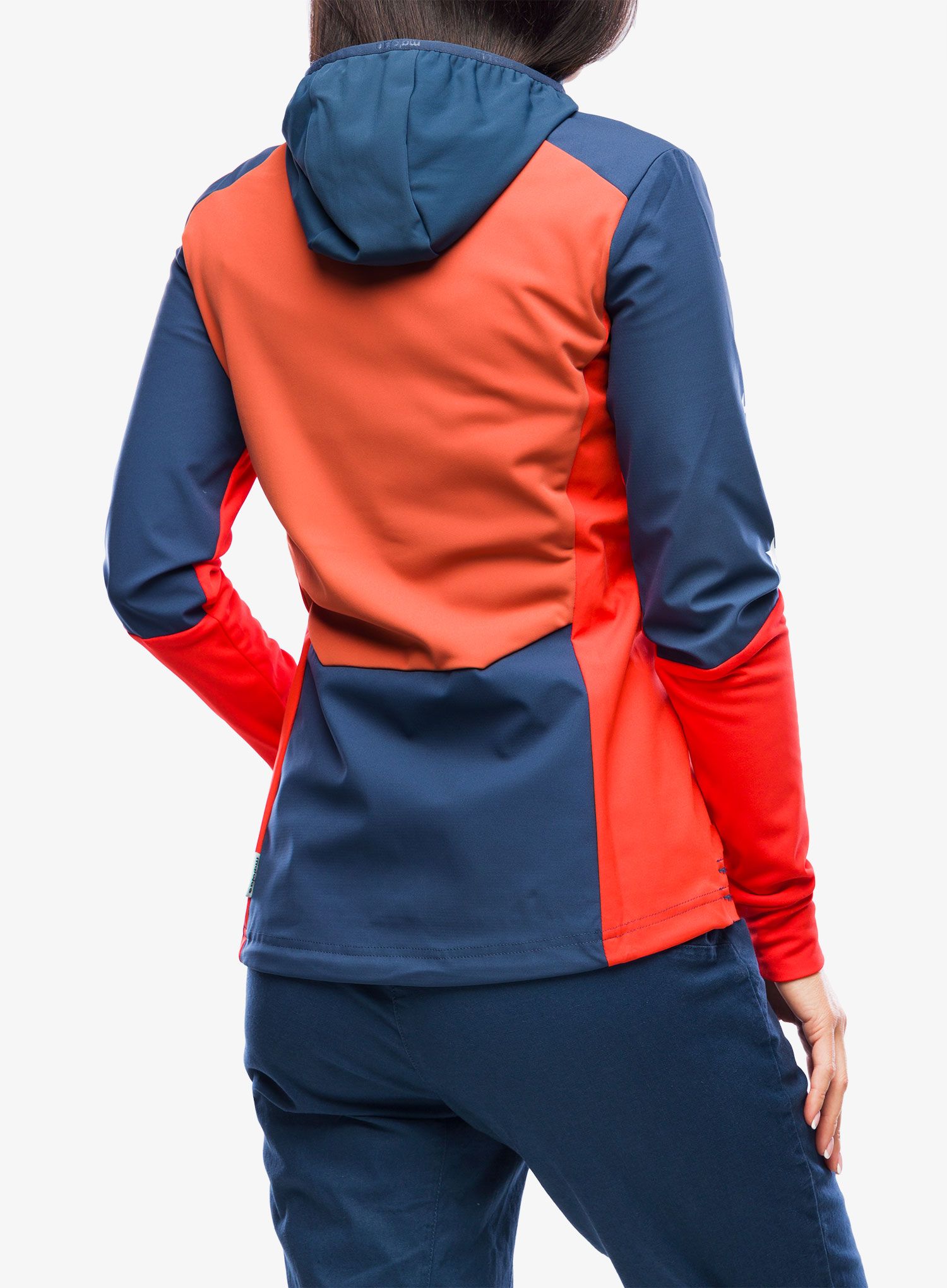 Ženski softshell Maloja Nesha - midnight multi
