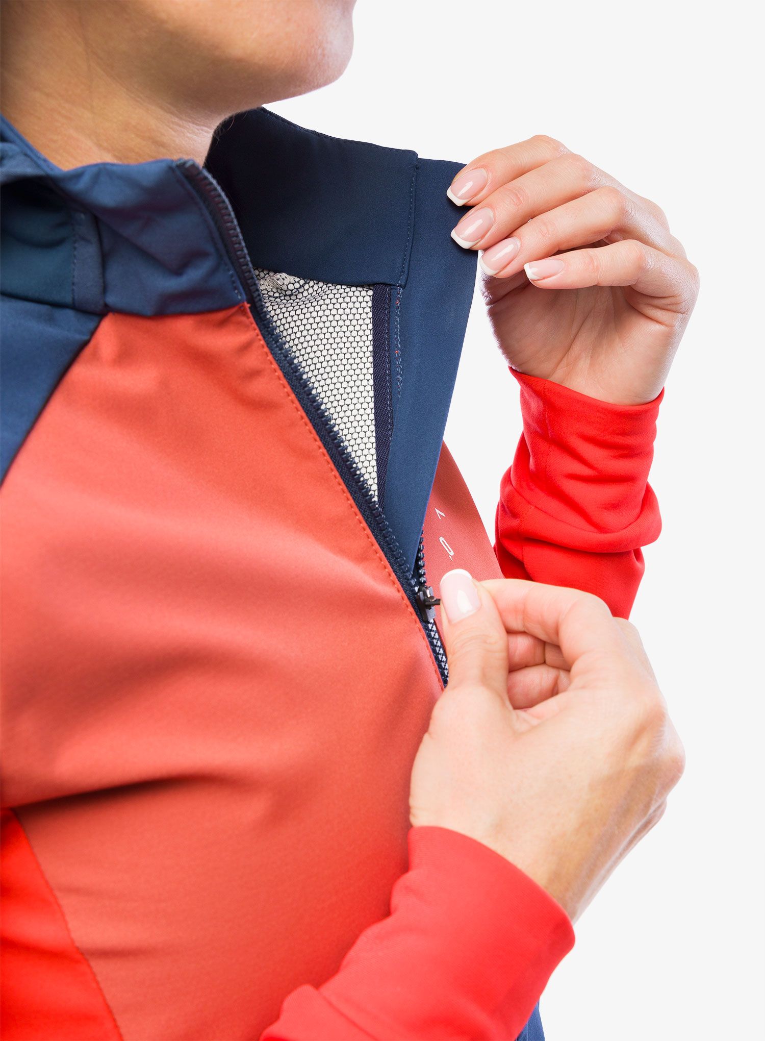 Ženski softshell Maloja Nesha - midnight multi