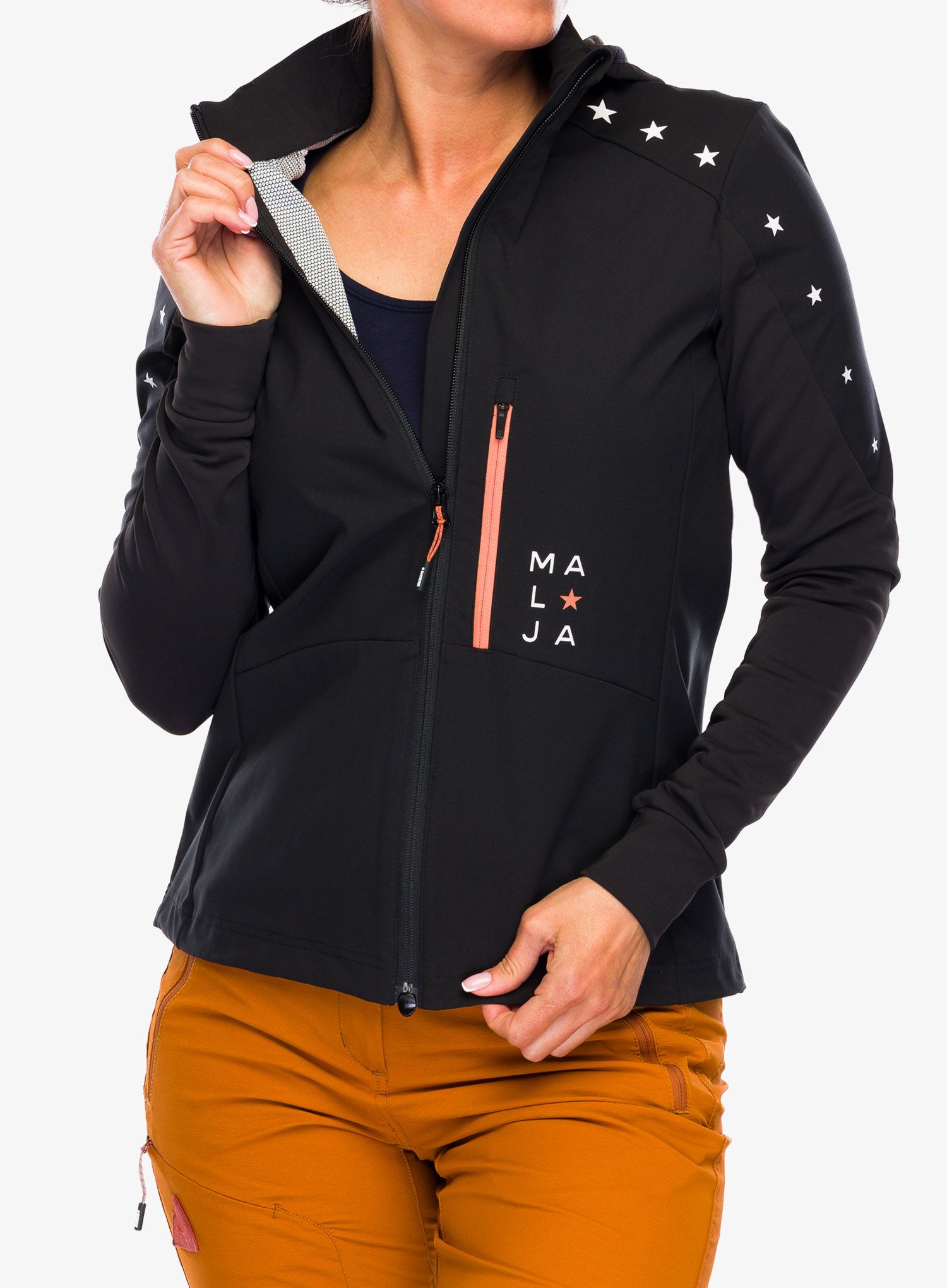 Ženski softshell Maloja Nesha - moonless
