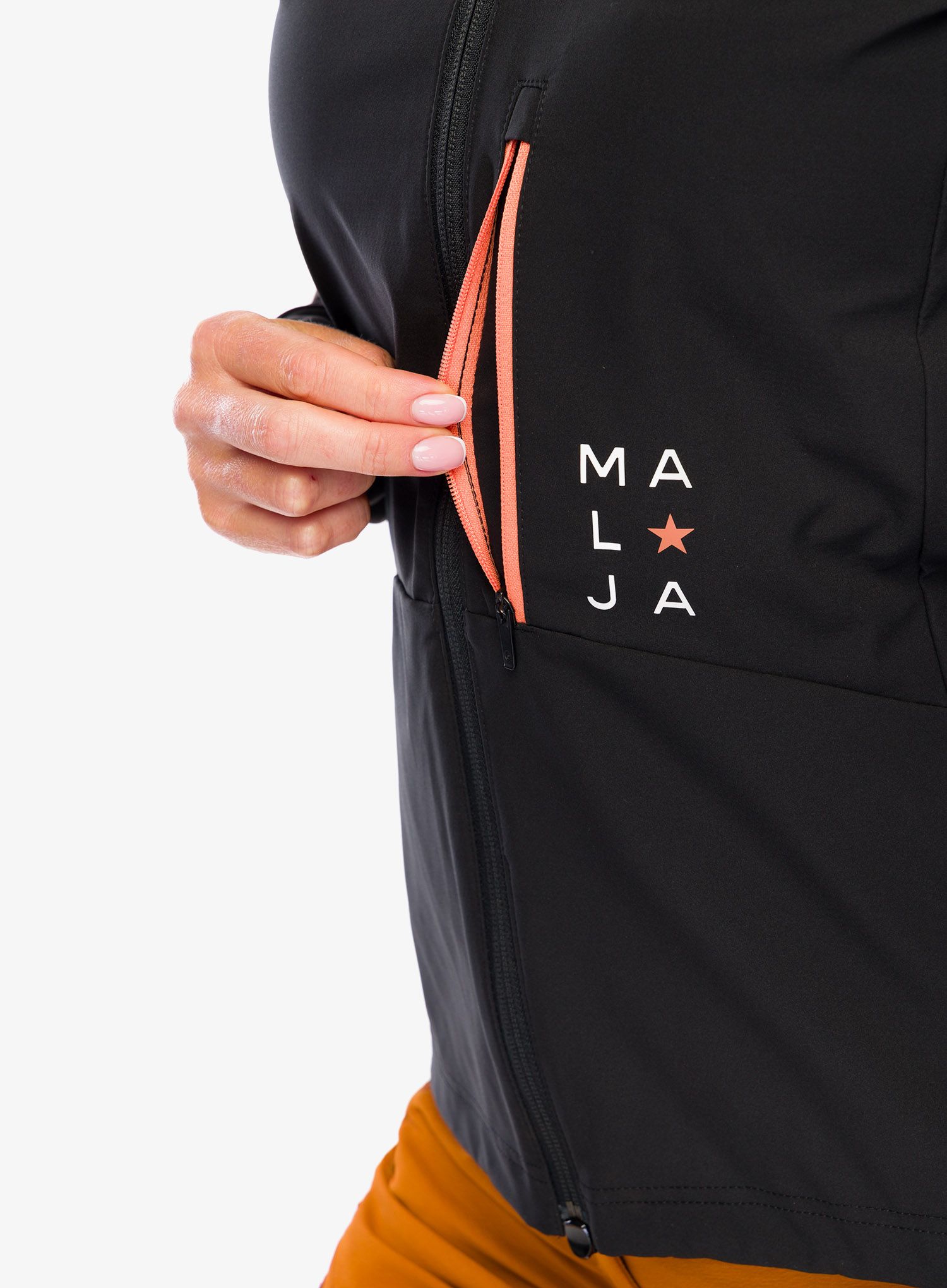 Ženski softshell Maloja Nesha - moonless