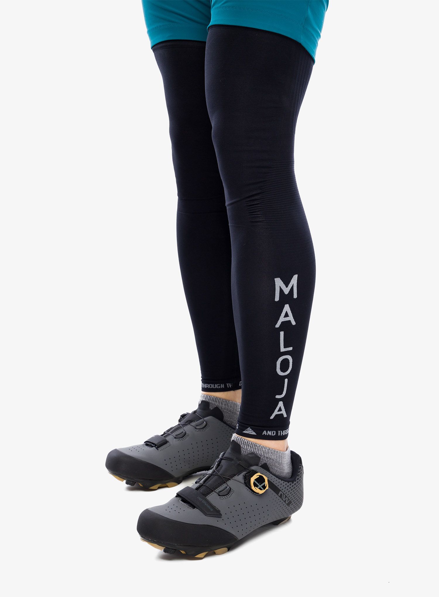 Nogavice Maloja Pasler Legwarmers NOS - moonless
