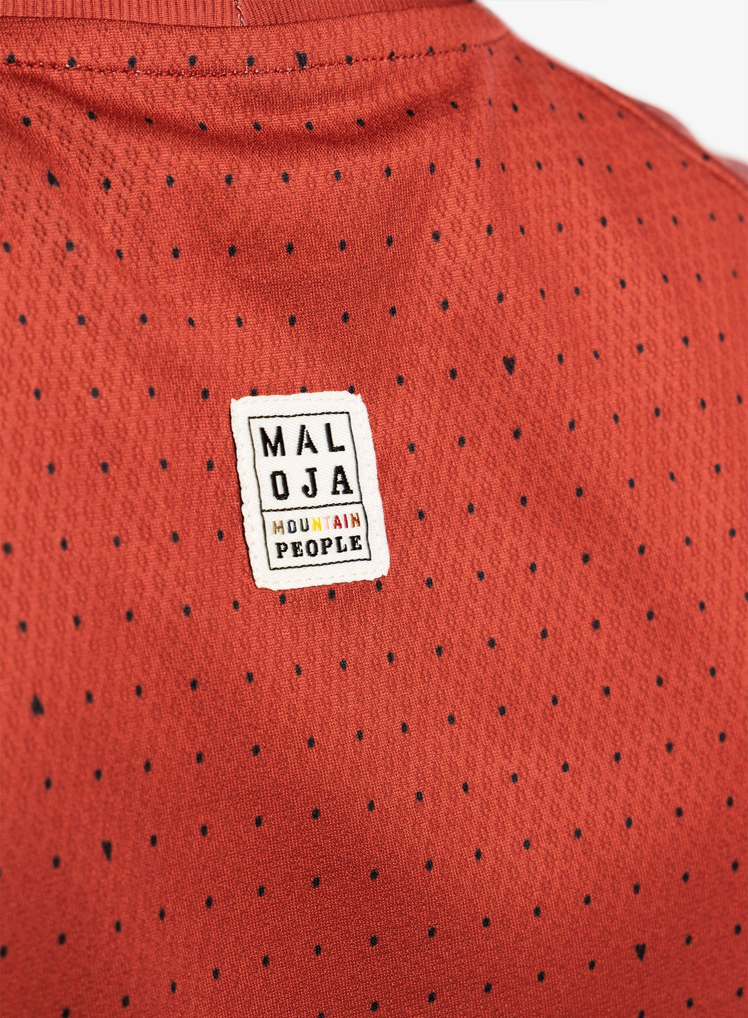 Ženska kolesarska majica Maloja Sandling Multi 1/2 - rosehip