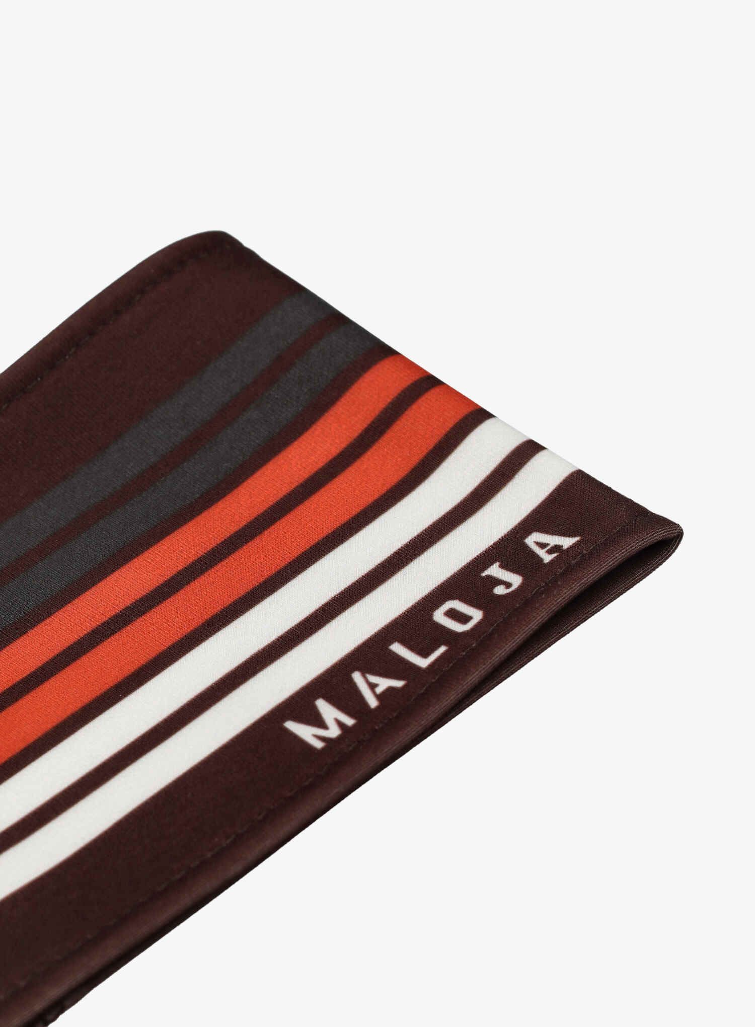 Športni naglavni trak Maloja Schoberstein - chocolate multi