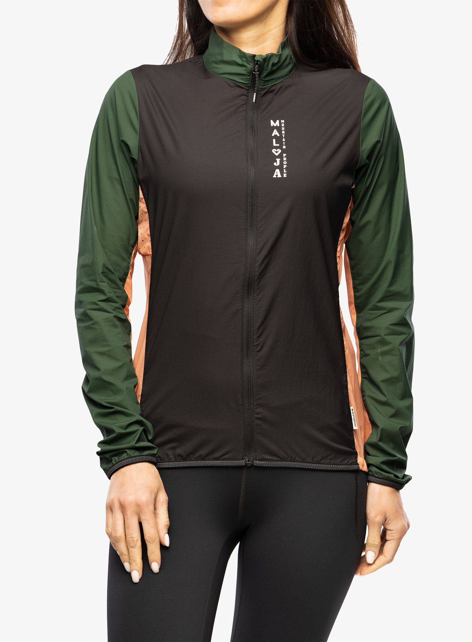 Ženska kolesarska jakna Maloja Seis Jacket - moonless multi