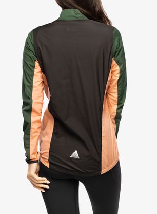 Ženska kolesarska jakna Maloja Seis Jacket - moonless multi