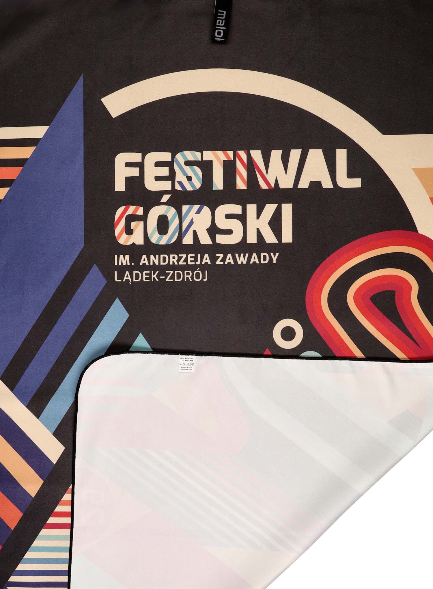 Hitrosušeča brisača Malokee Festiwal Górski 2024 Lądek-Zdrój 145 x 90 cm