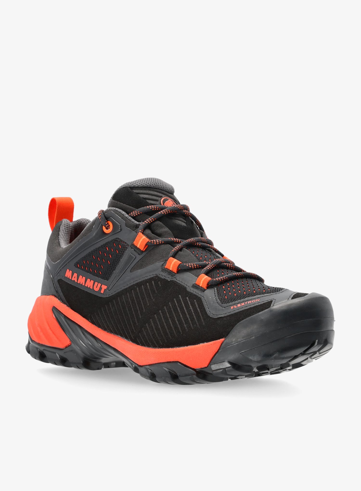 Treking čevlji Mammut Sapuen Low GTX - black/hot red