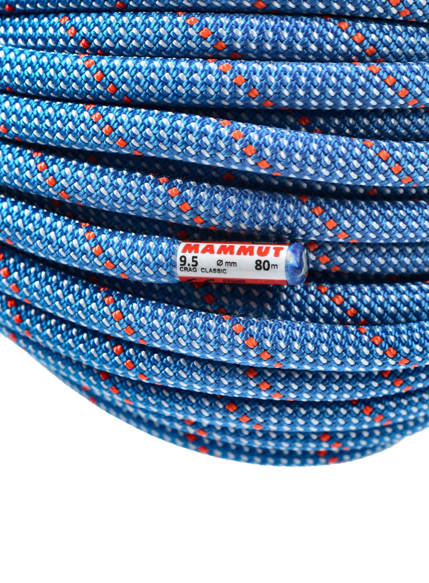 Dinamična vrv Mammut 9.5 Crag Classic Rope 80 m - blue/white