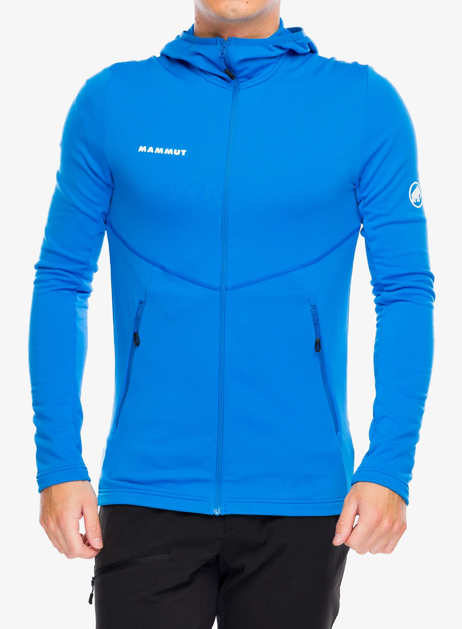 Jopica s kapuco Mammut Aconcagua Light ML Hooded Jacket - glacier blue