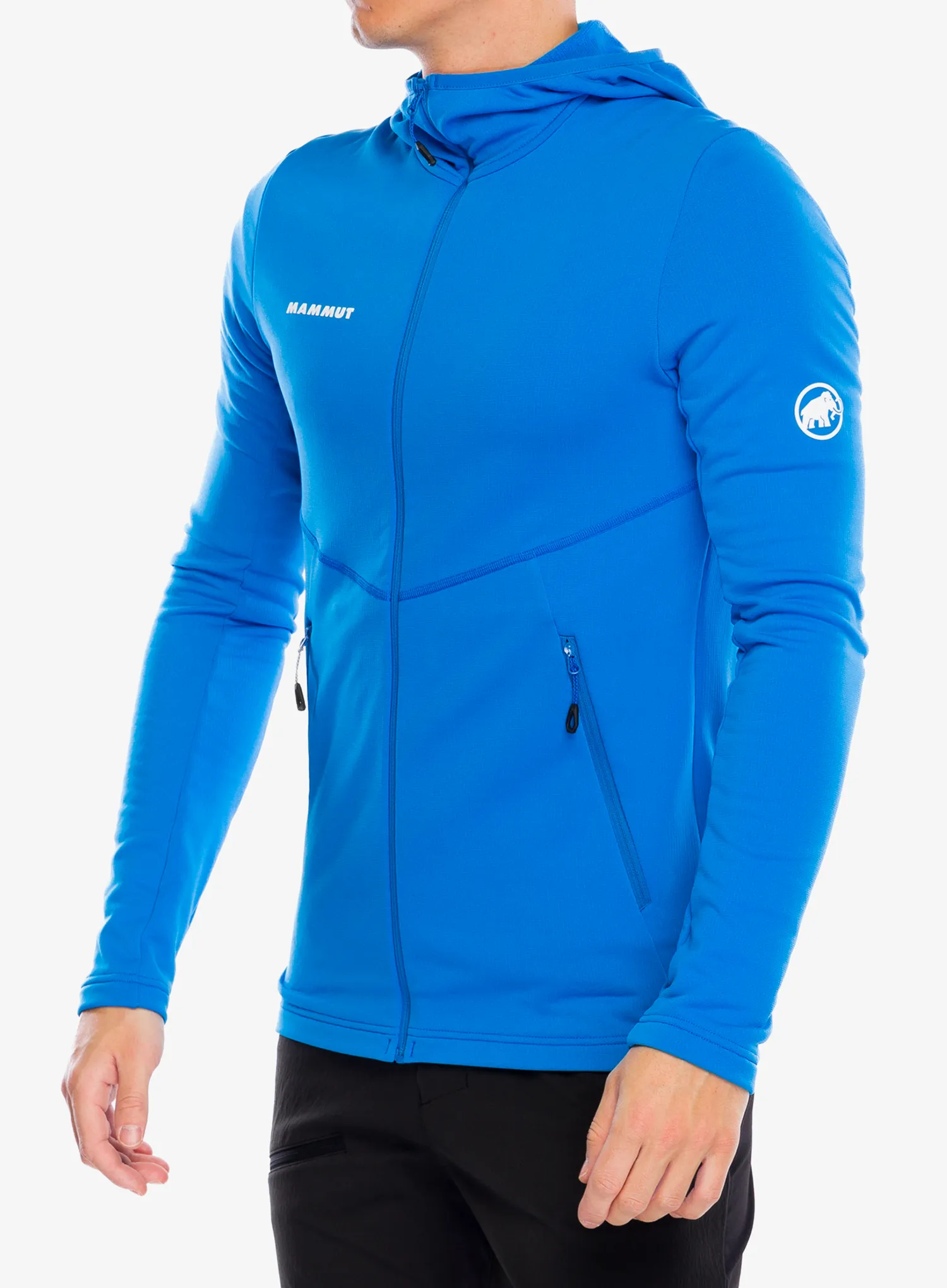 Jopica s kapuco Mammut Aconcagua Light ML Hooded Jacket - glacier blue