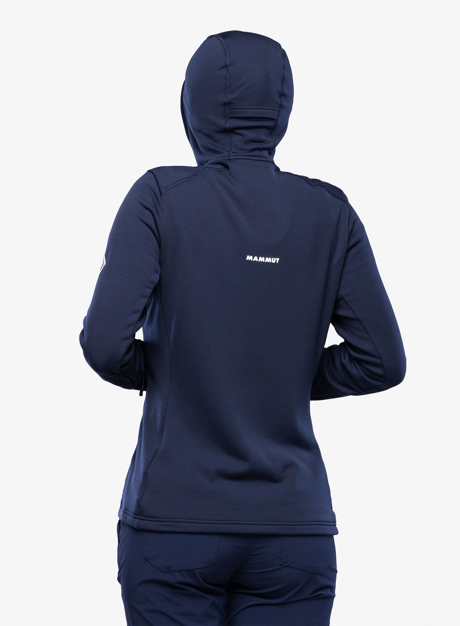 Ženska jopica Mammut Aconcagua Light ML Hooded Jacket - marine