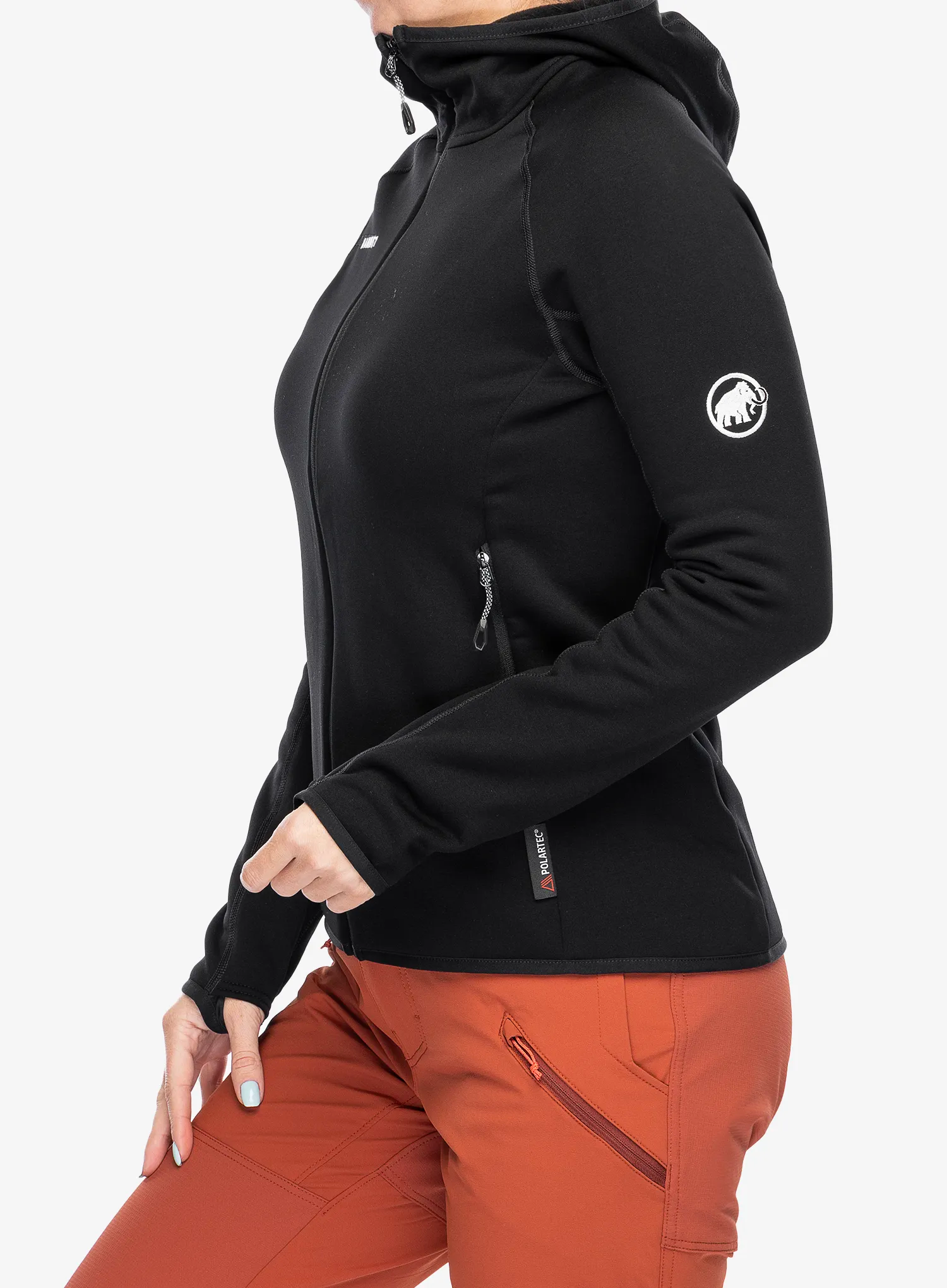 Ženska jopica Mammut Aconcagua ML Hooded Jacket - black