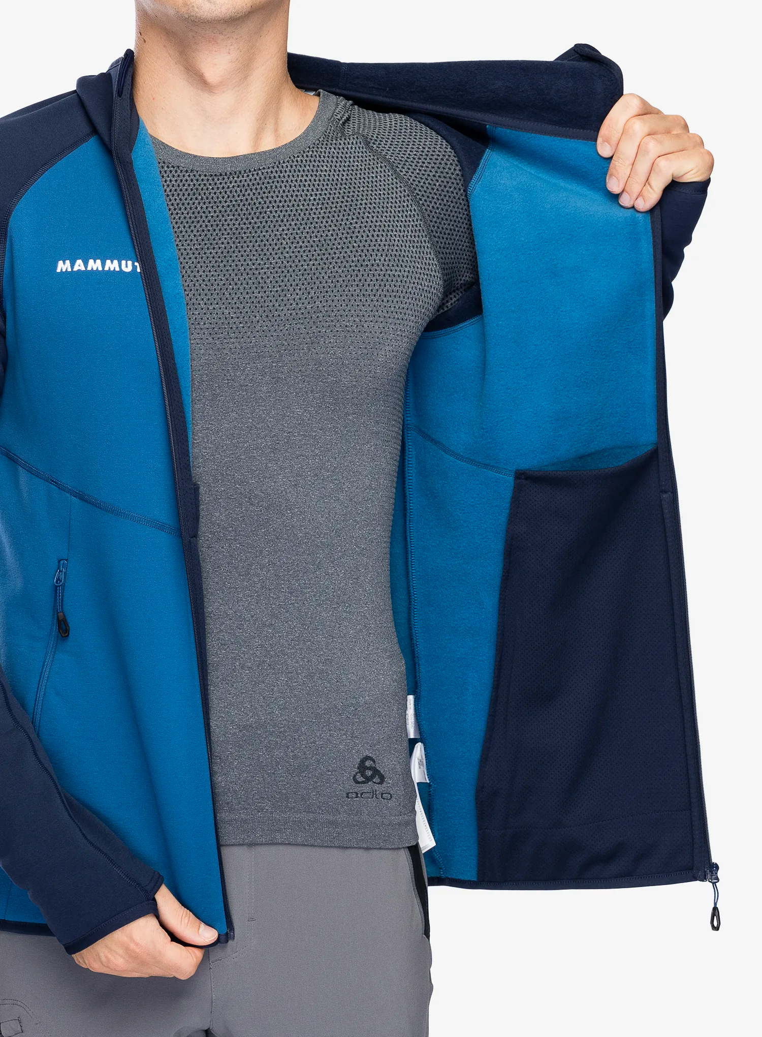 Jopica Mammut Aconcagua ML Hooded Jkt - deep ice/marine