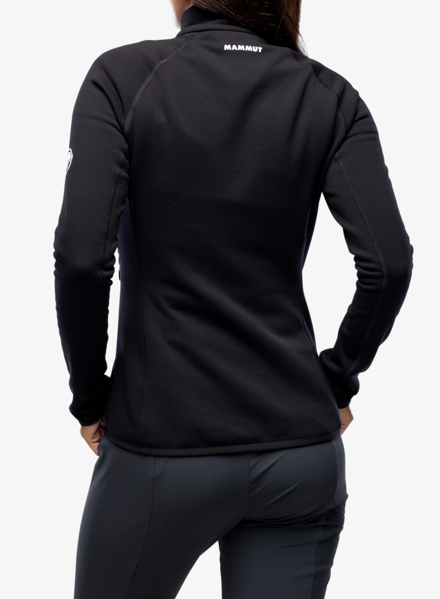 Ženski flis Mammut Aconcagua ML Jacket - black