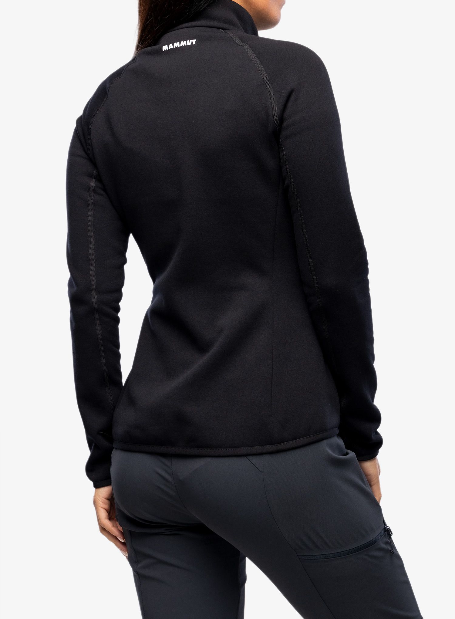 Ženski flis Mammut Aconcagua ML Jacket - black