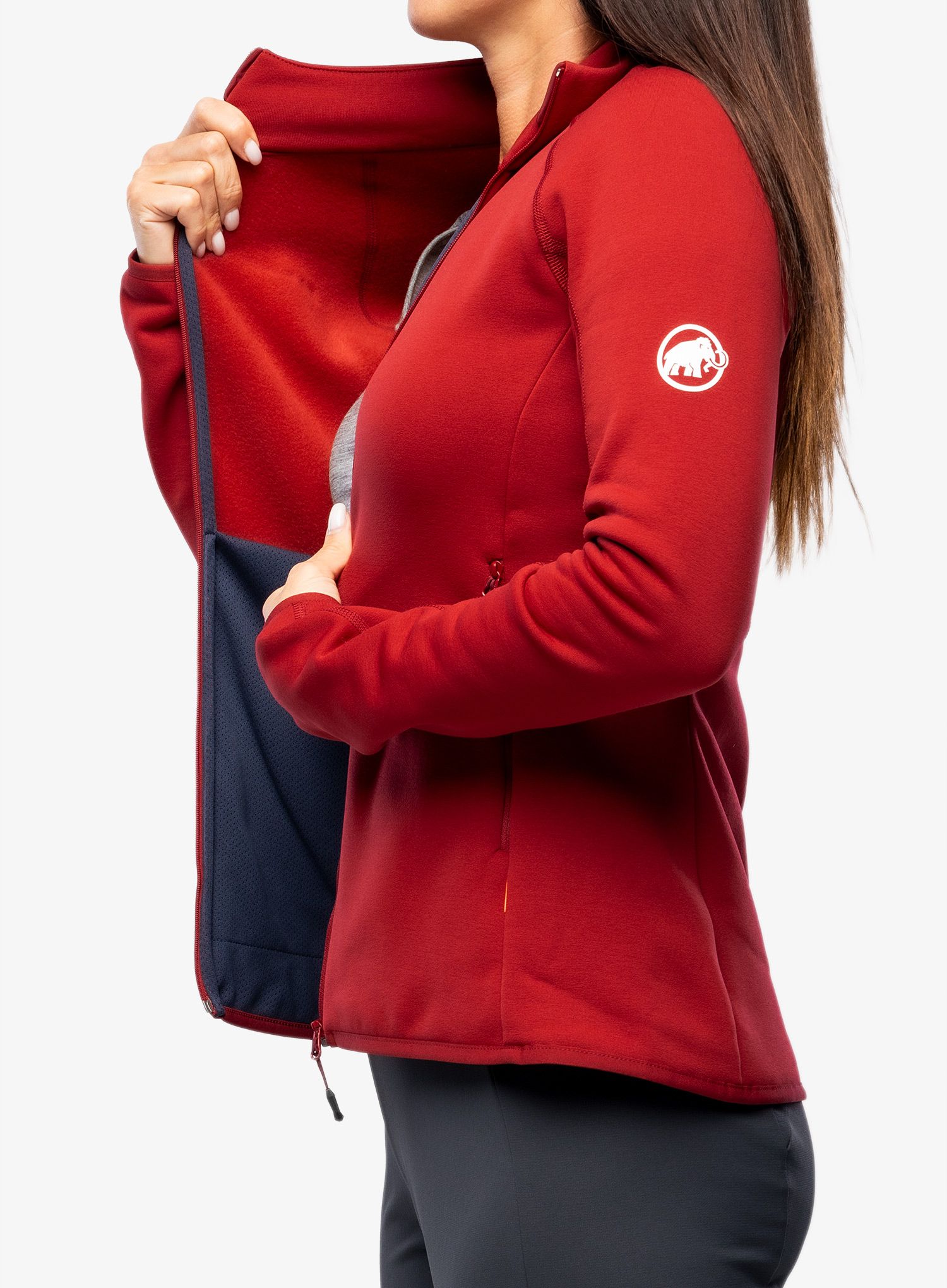 Ženska jopica Mammut Aconcagua ML Jacket - blood red