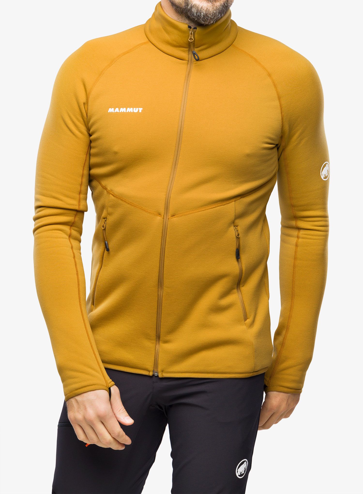 Moški flis Mammut Aconcagua ML Jacket - cheetah