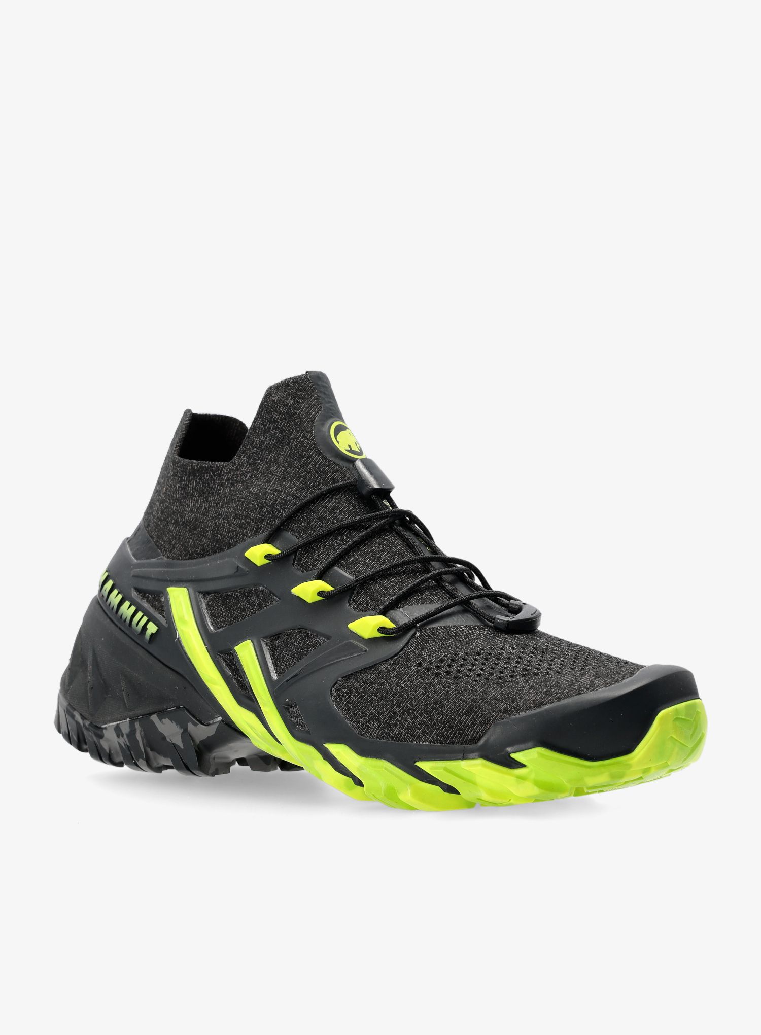 Moški čevlji Mammut Aegility Pro Mid - black/highlime